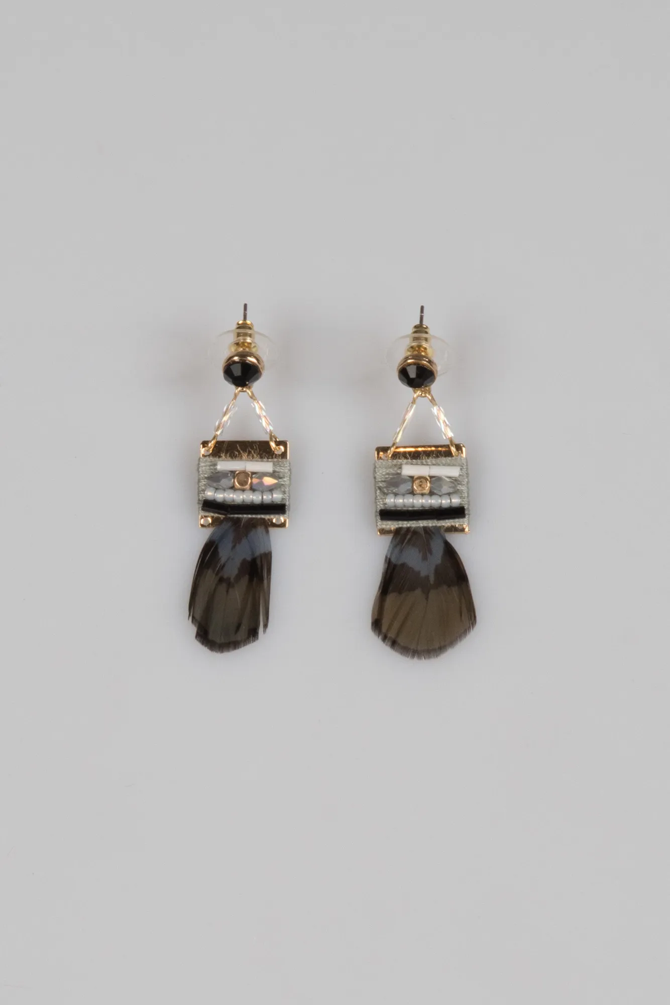 Anthracite-Earring BT136