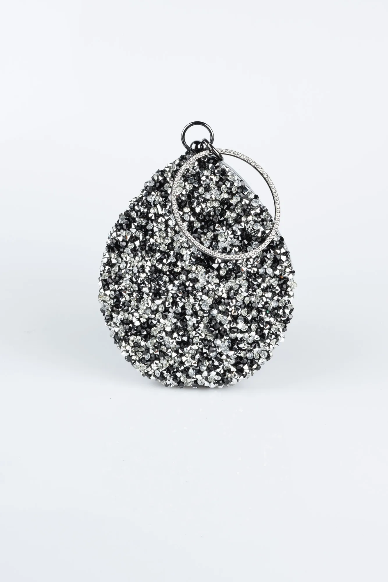 Black-Silver-Night Bag SHS833