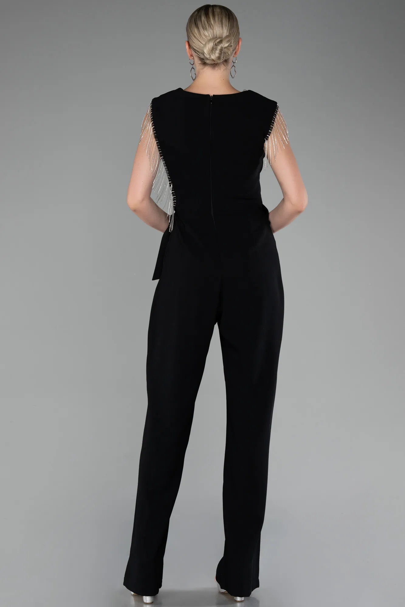 Black-Jumpsuit Prom Dresses ABT120