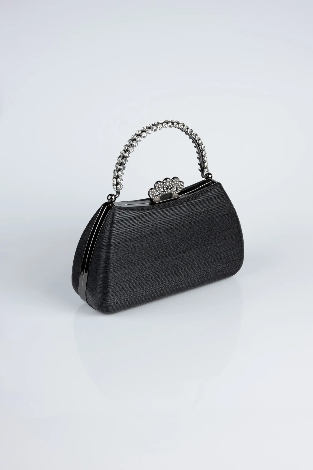 Black-Laser Cut Night Bag KC311