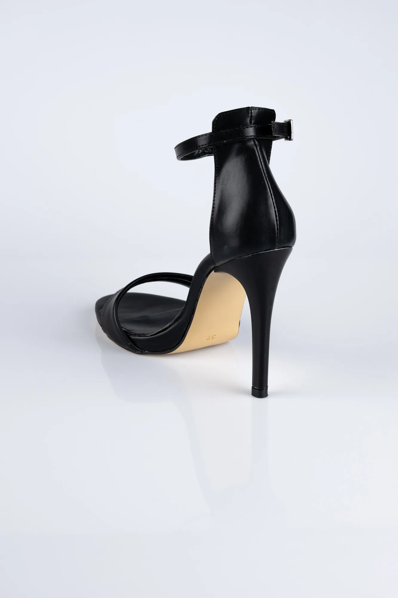 Black-Leather Evening Shoe ABD1401