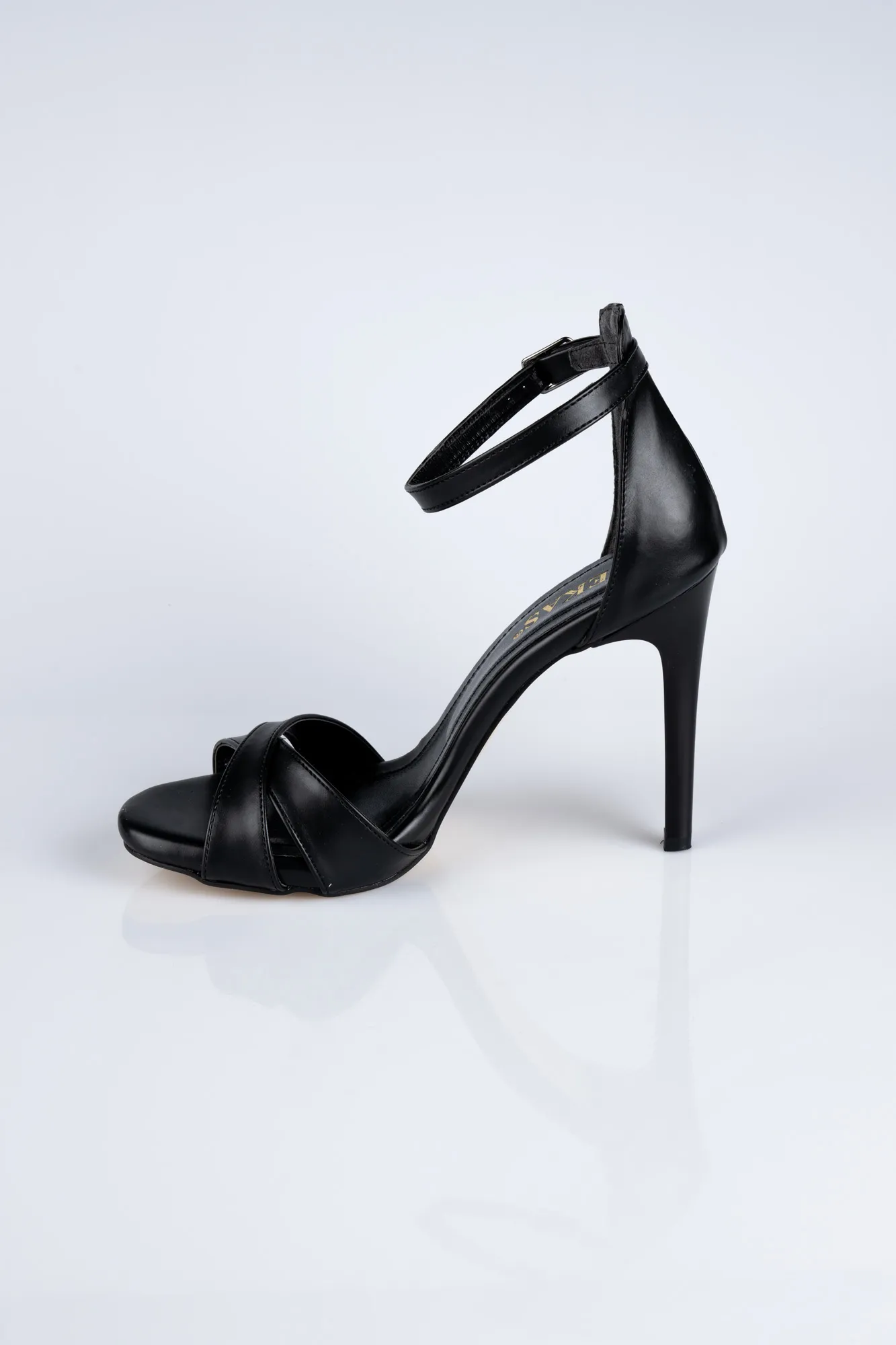 Black-Leather Evening Shoe ABD1952