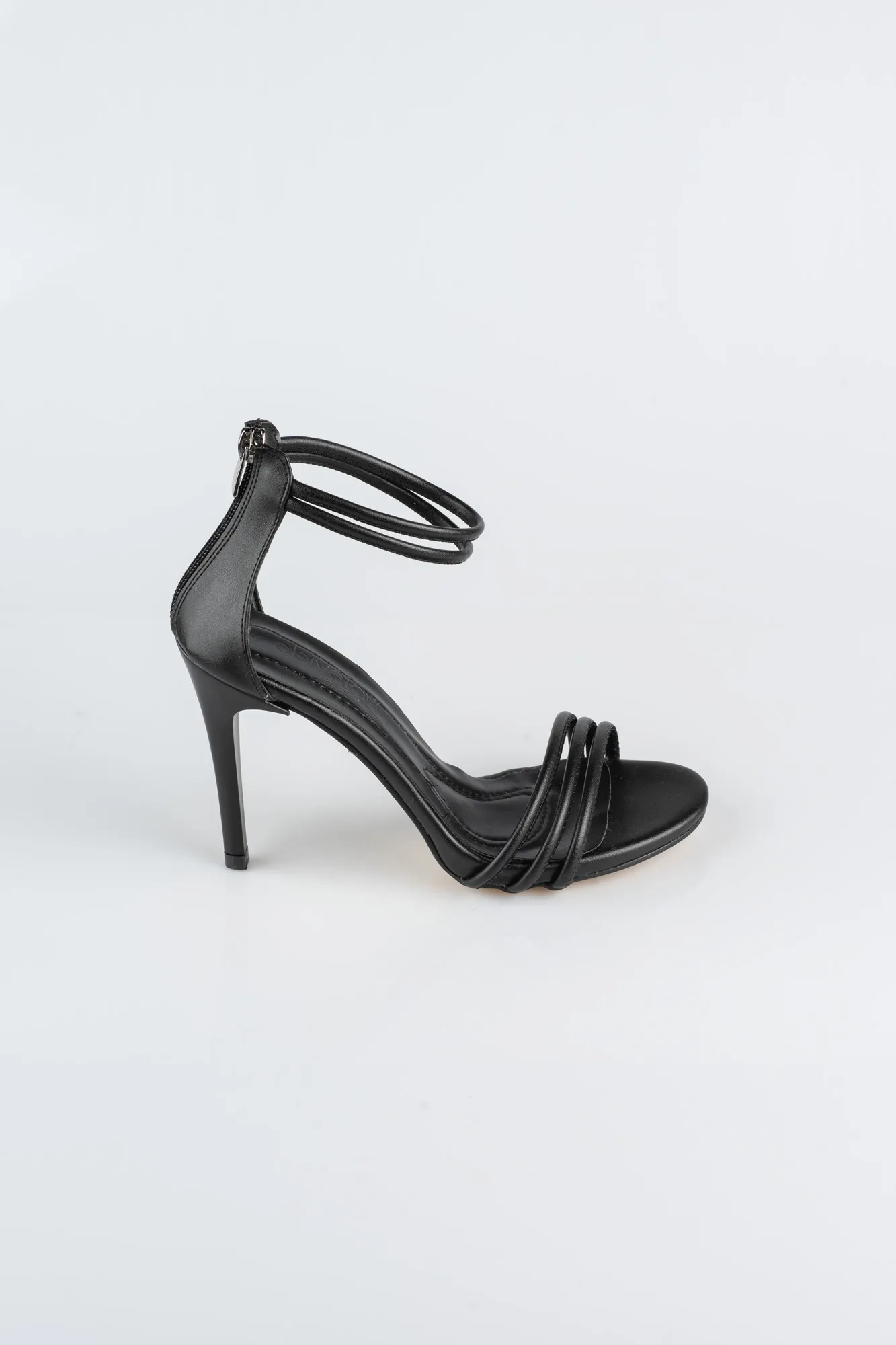 Black-Leather Evening Shoe ABD7631