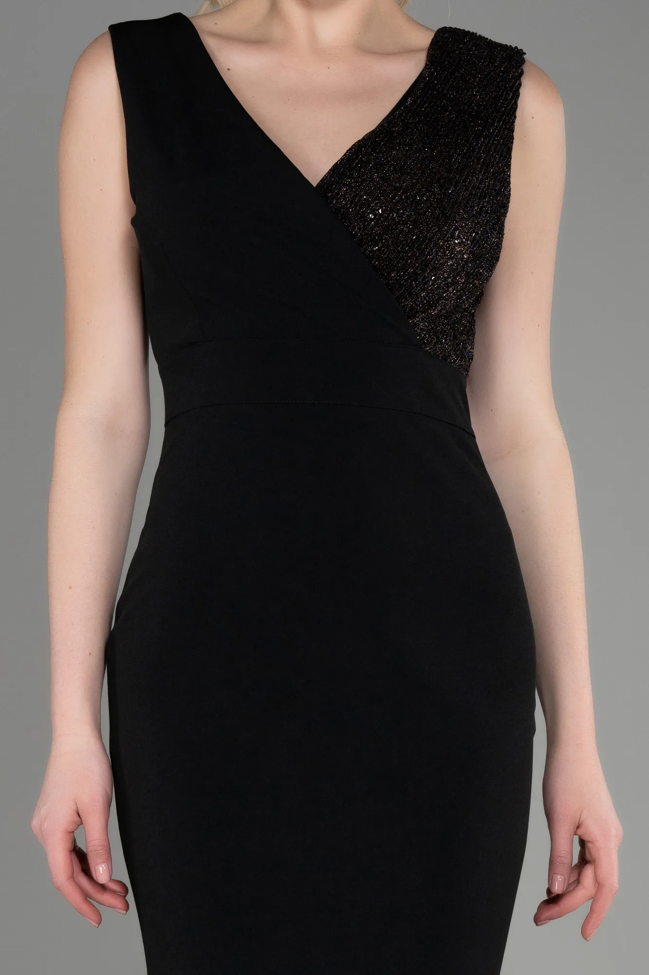 Black-Long Evening Dress ABU1190