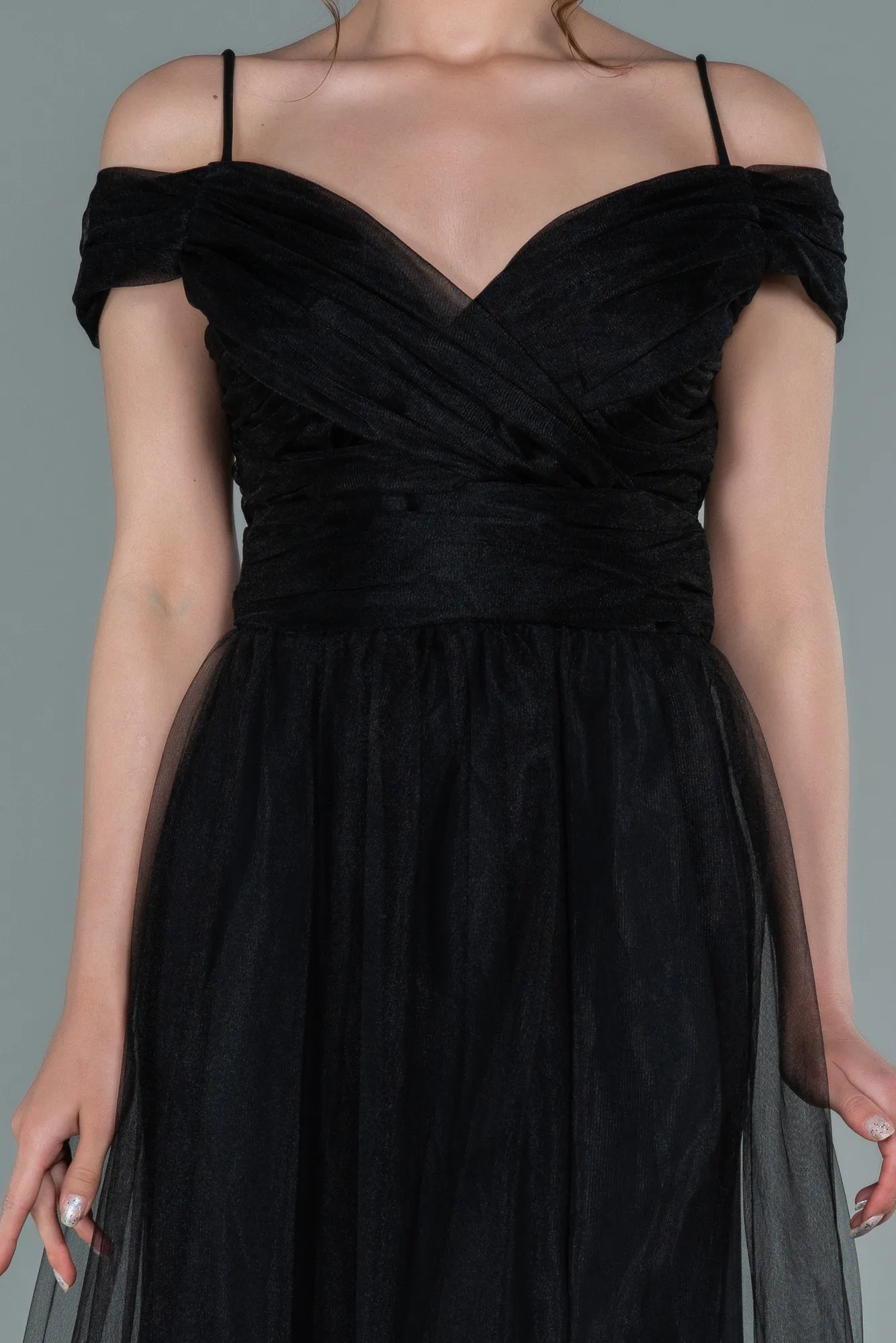 Black-Long Evening Dress ABU2336