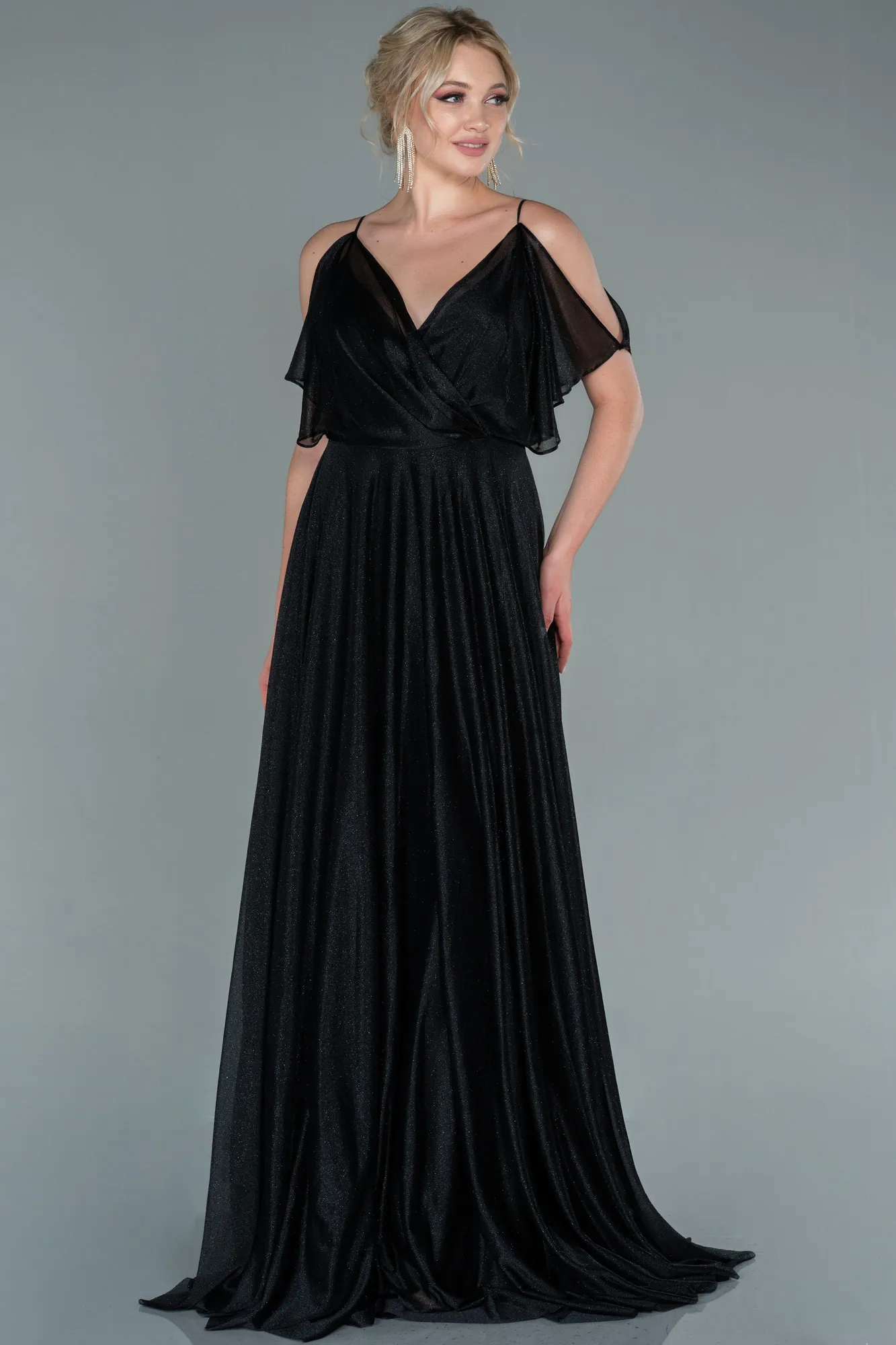 Black-Long Evening Dress ABU2484