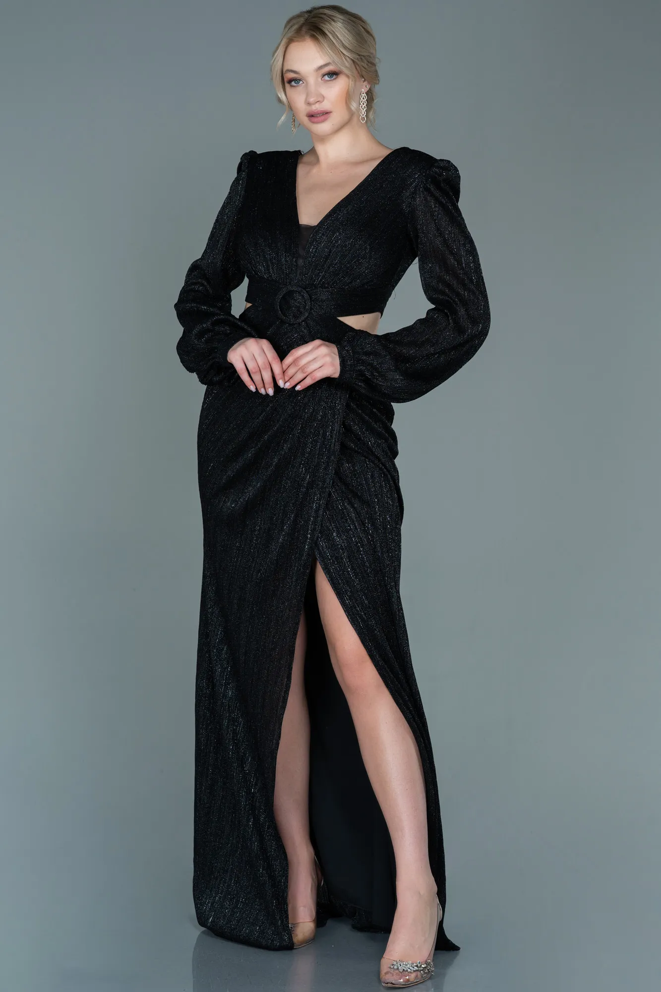 Black-Long Evening Dress ABU2632