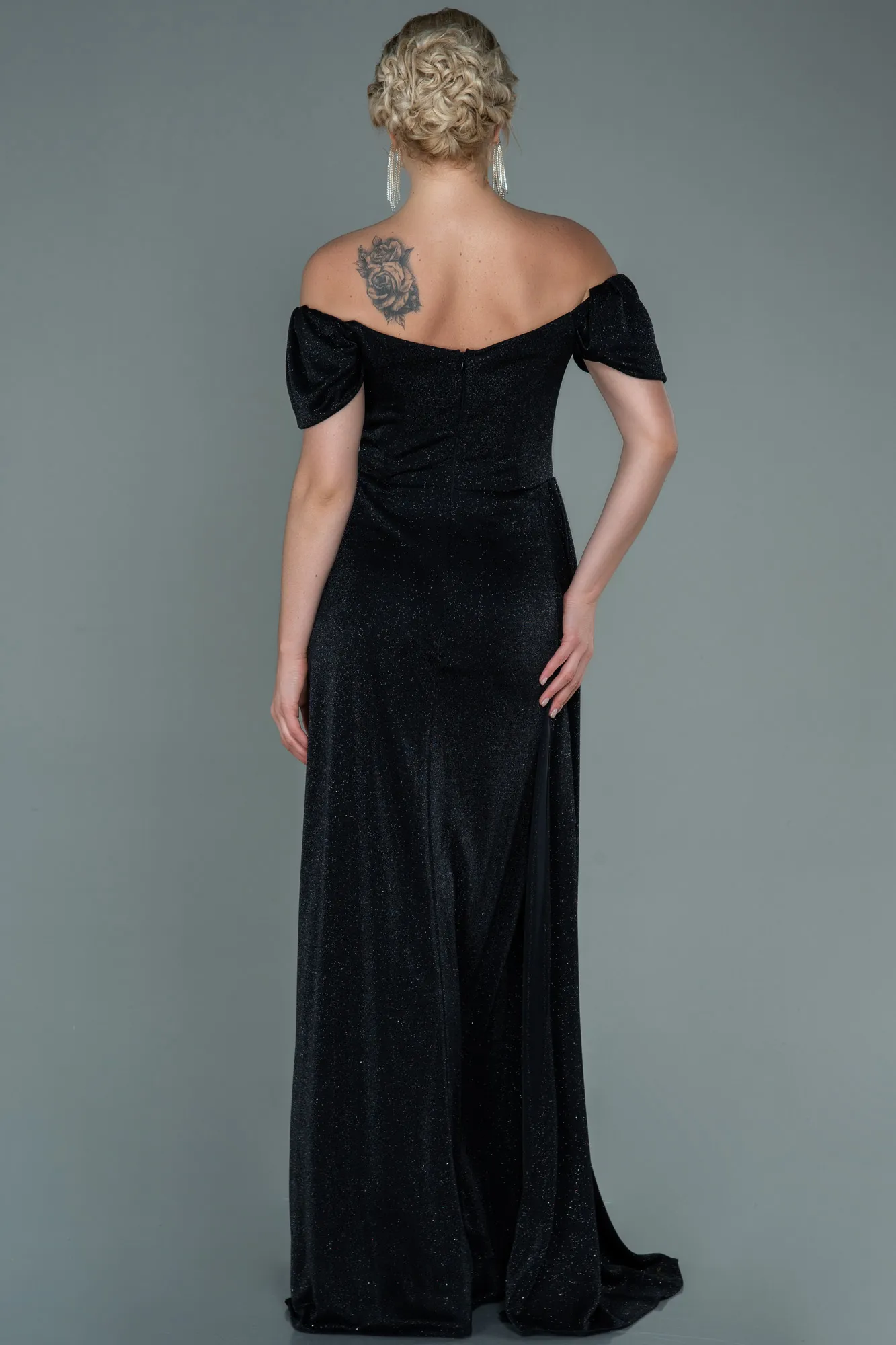 Black-Long Evening Dress ABU2657