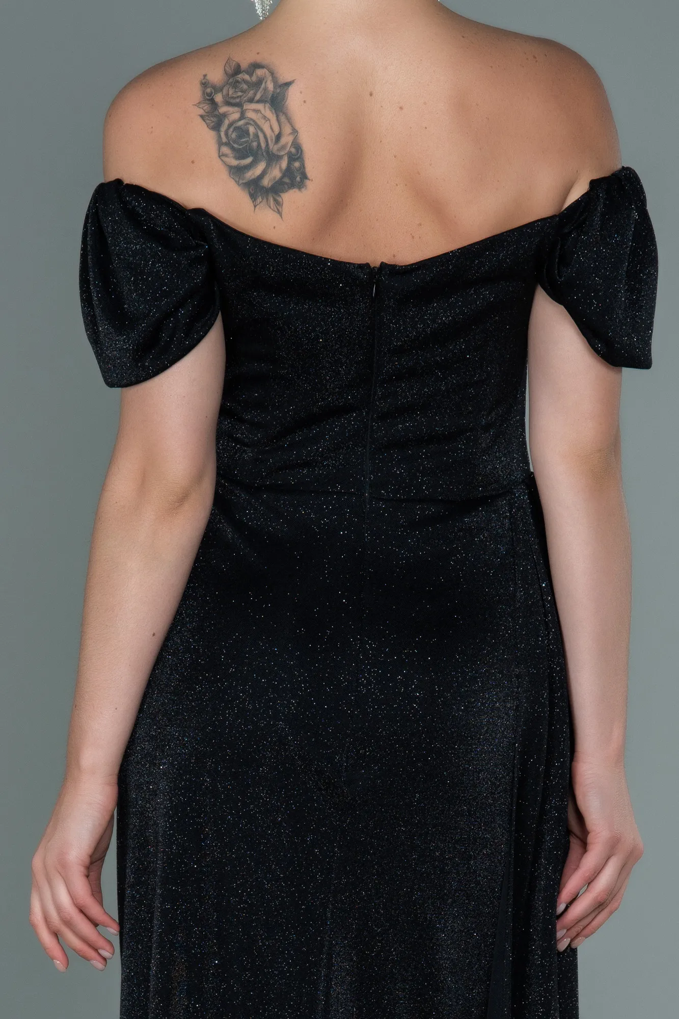 Black-Long Evening Dress ABU2657