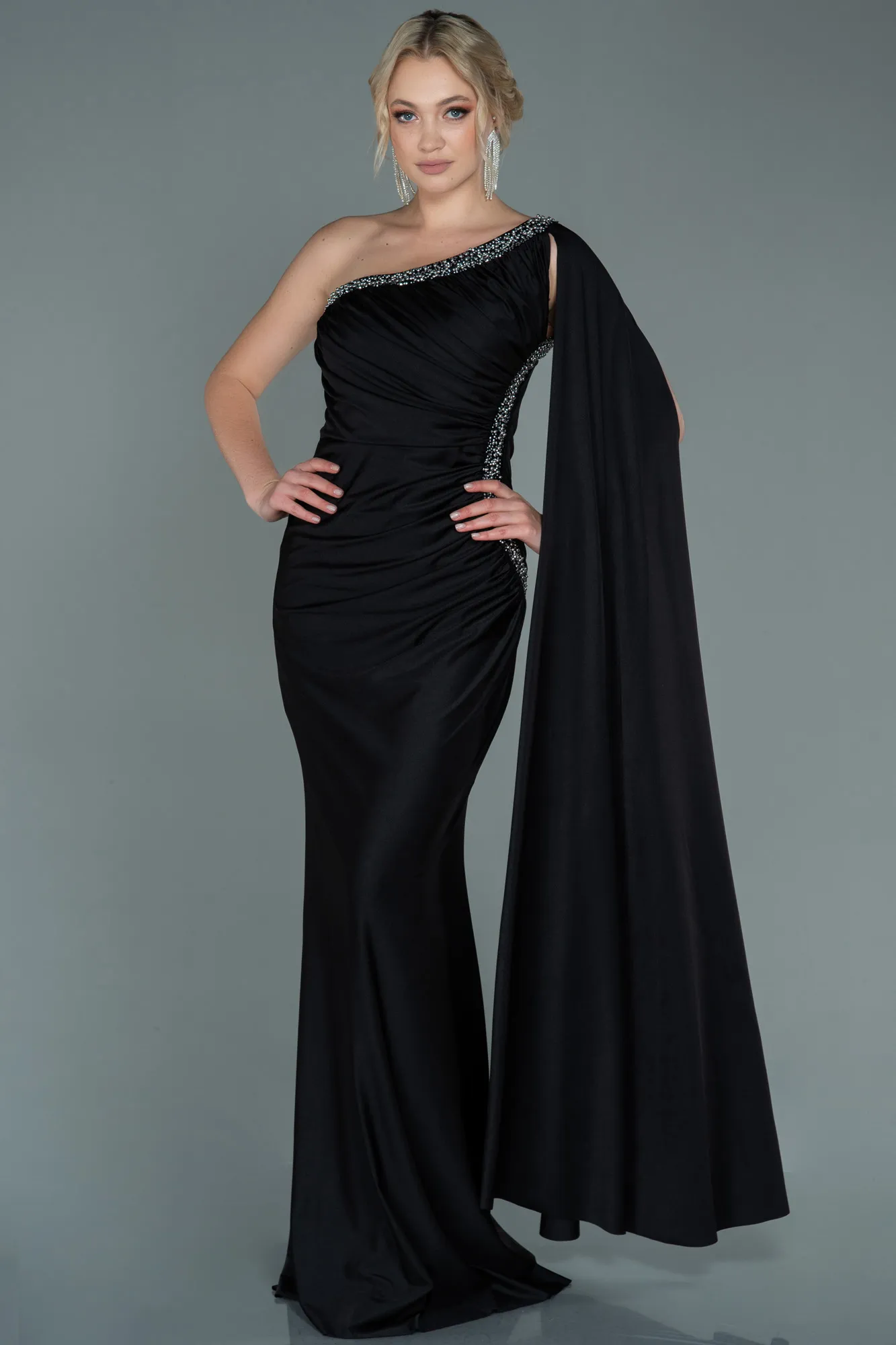 Black-Long Evening Dress ABU2663