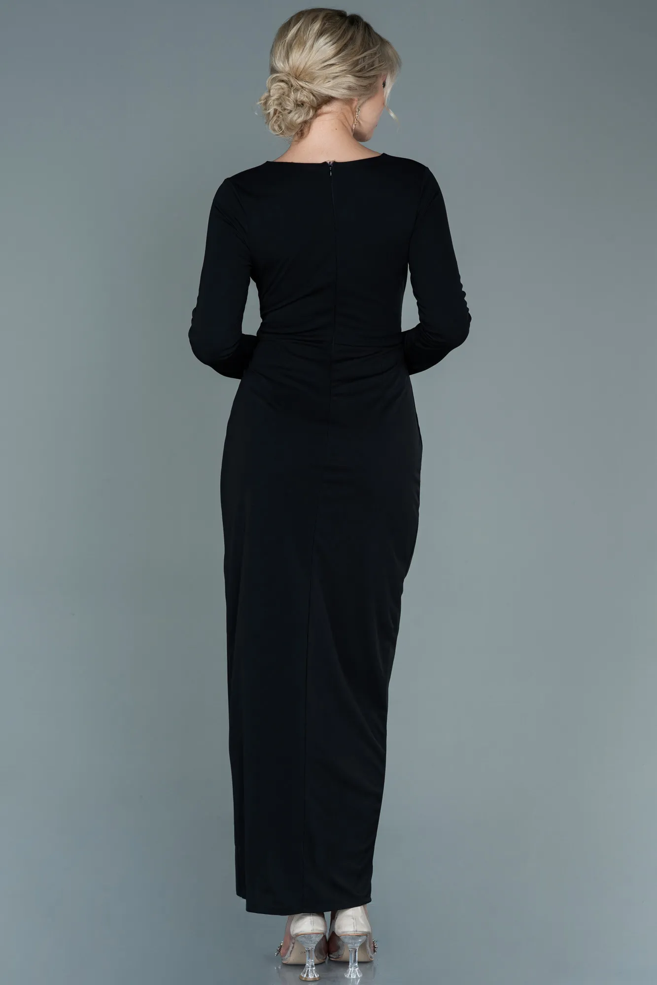 Black-Long Evening Dress ABU2691