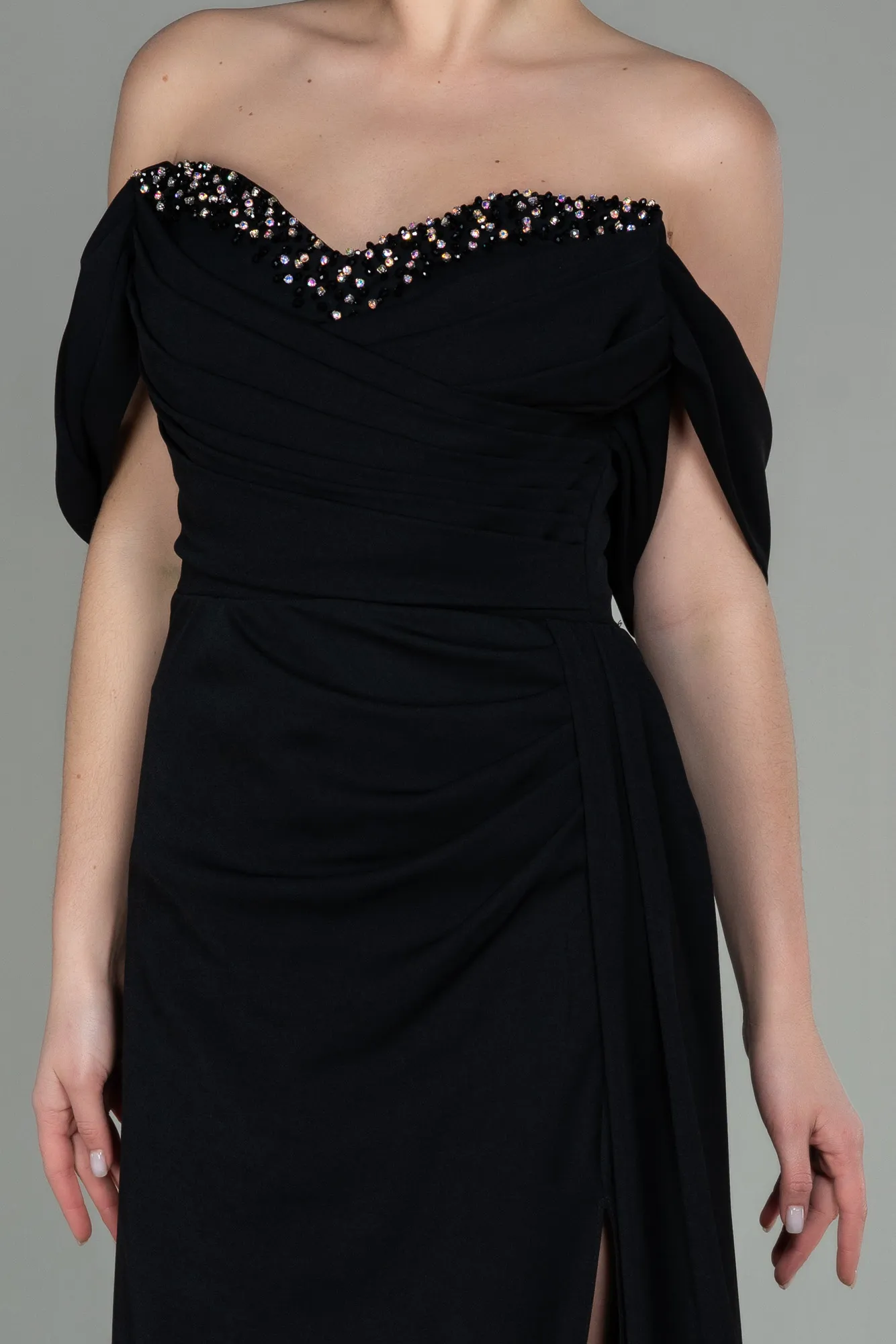 Black-Long Evening Dress ABU2823