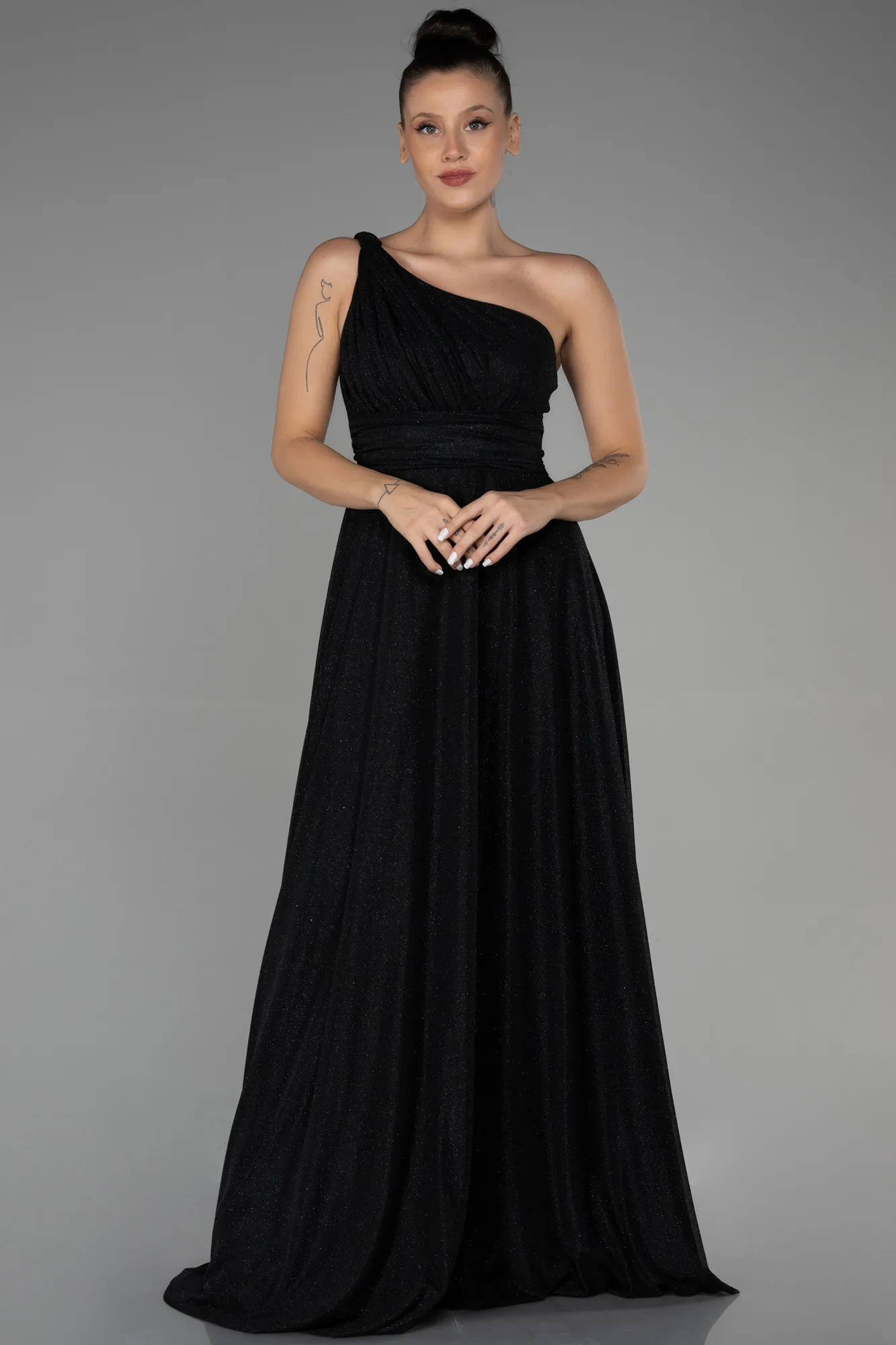 Black-Long Evening Dress ABU2834