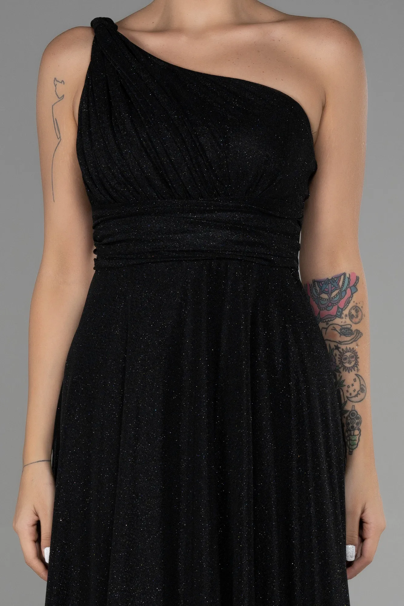 Black-Long Evening Dress ABU2834