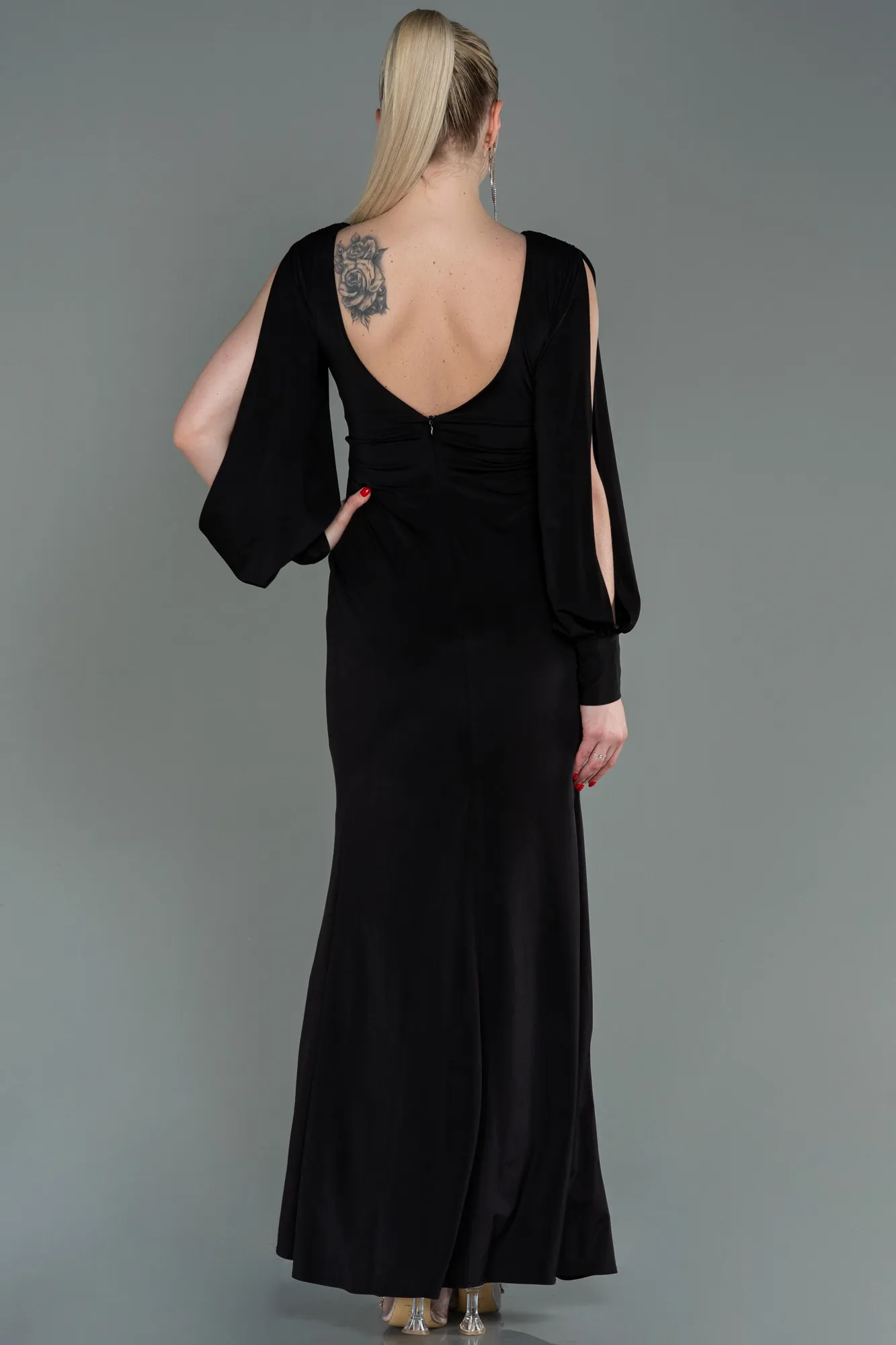 Black-Long Evening Dress ABU2901
