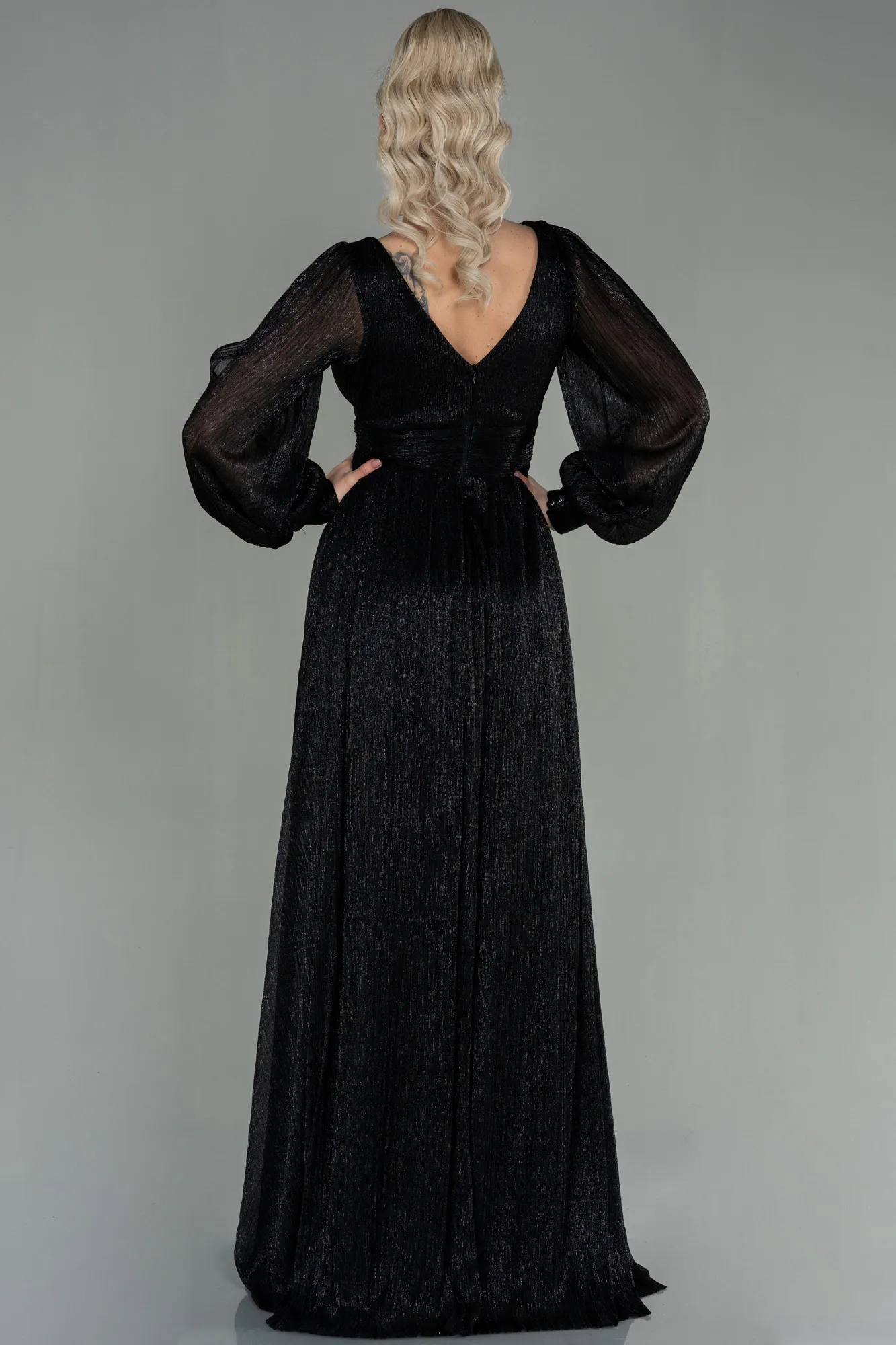 Black-Long Evening Dress ABU2905