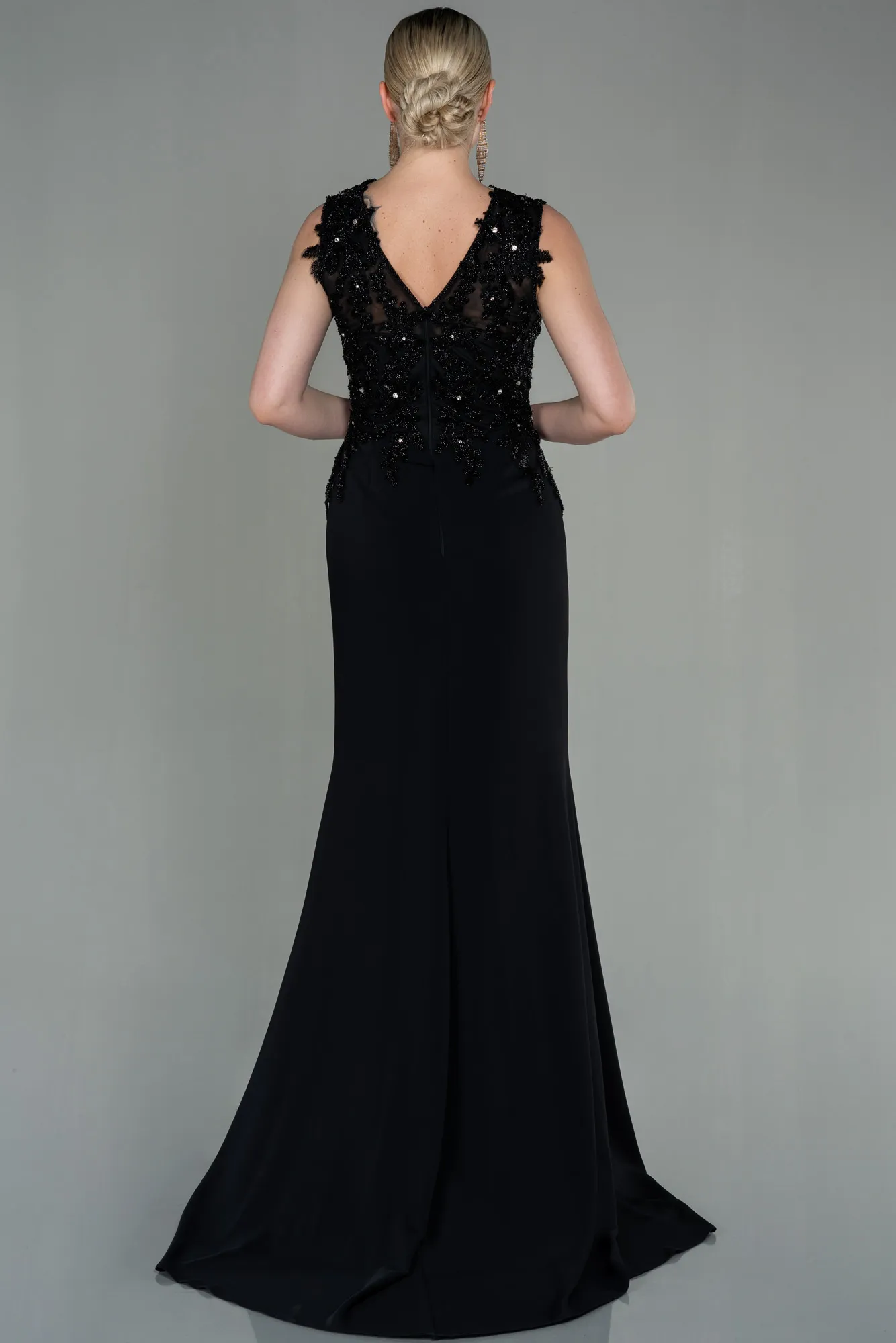 Black-Long Evening Dress ABU2950
