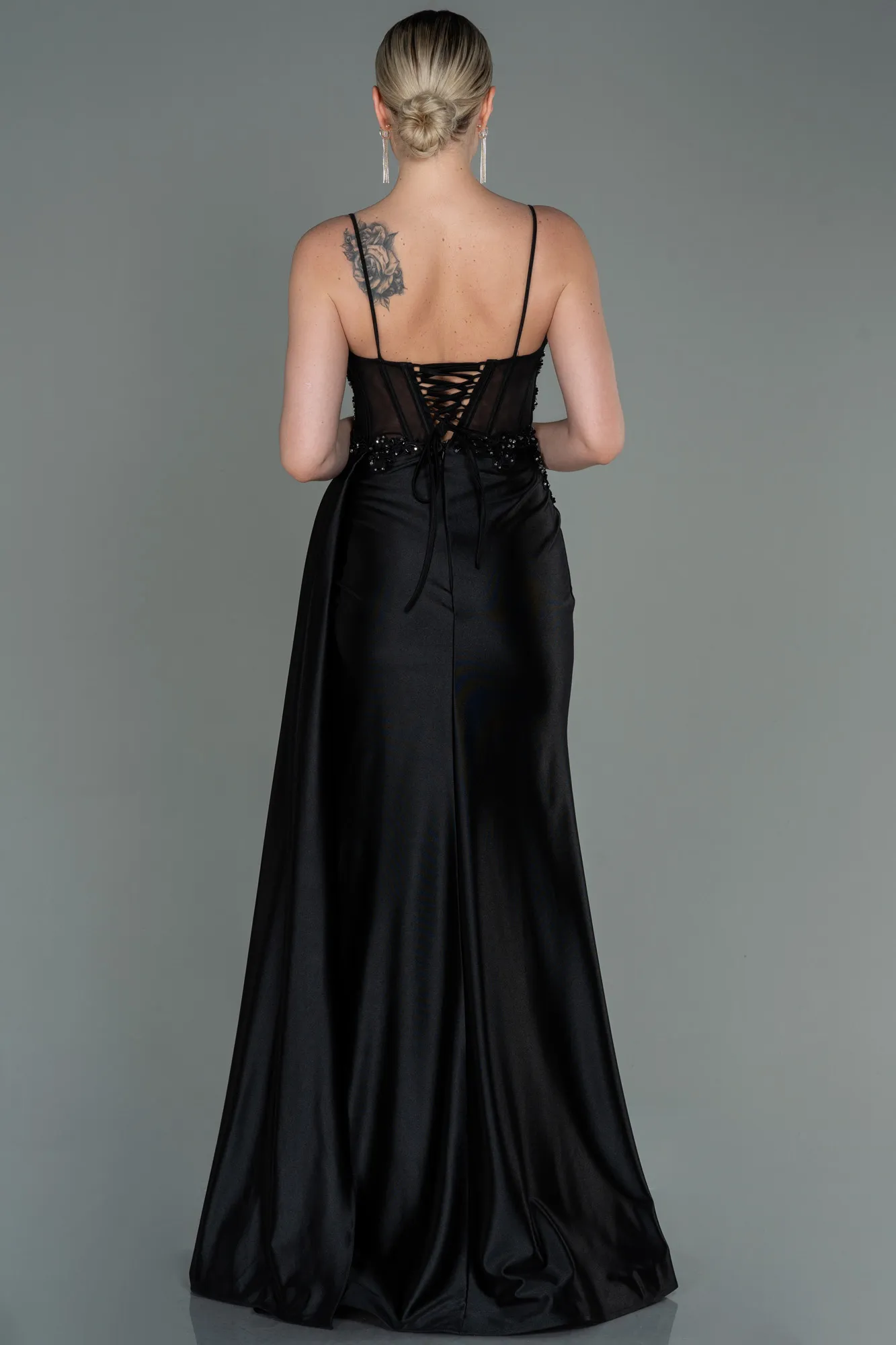 Black-Long Evening Dress ABU3192