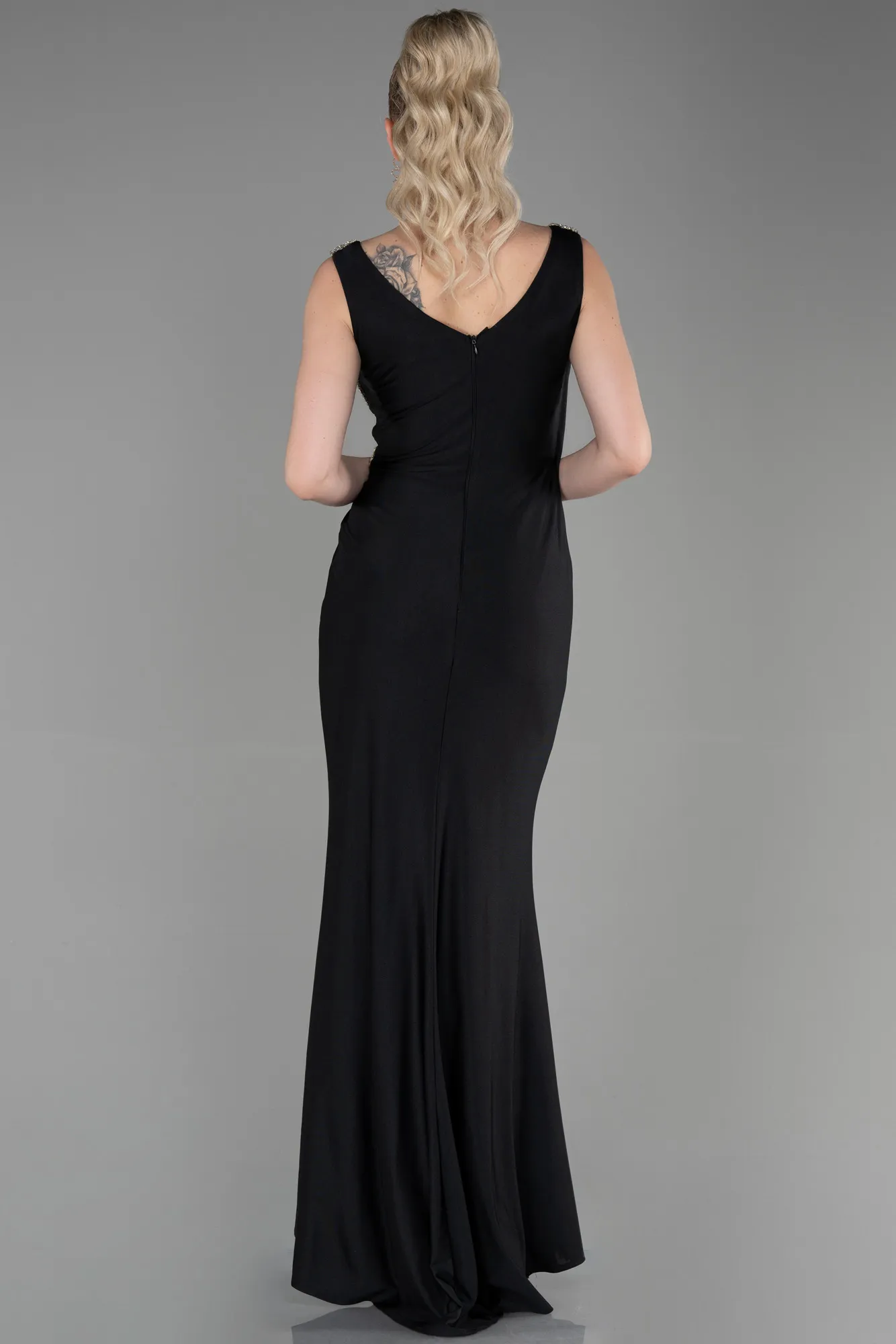 Black-Long Evening Dress ABU3270