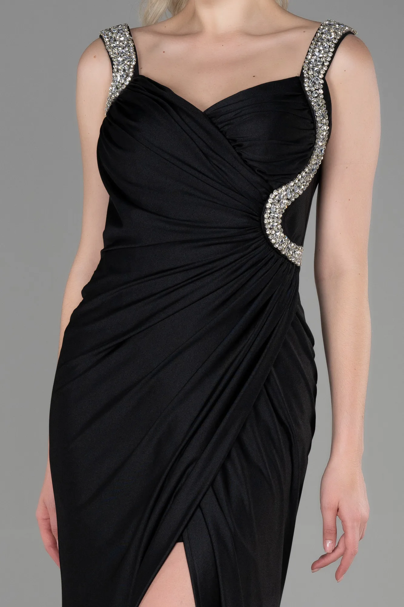 Black-Long Evening Dress ABU3270