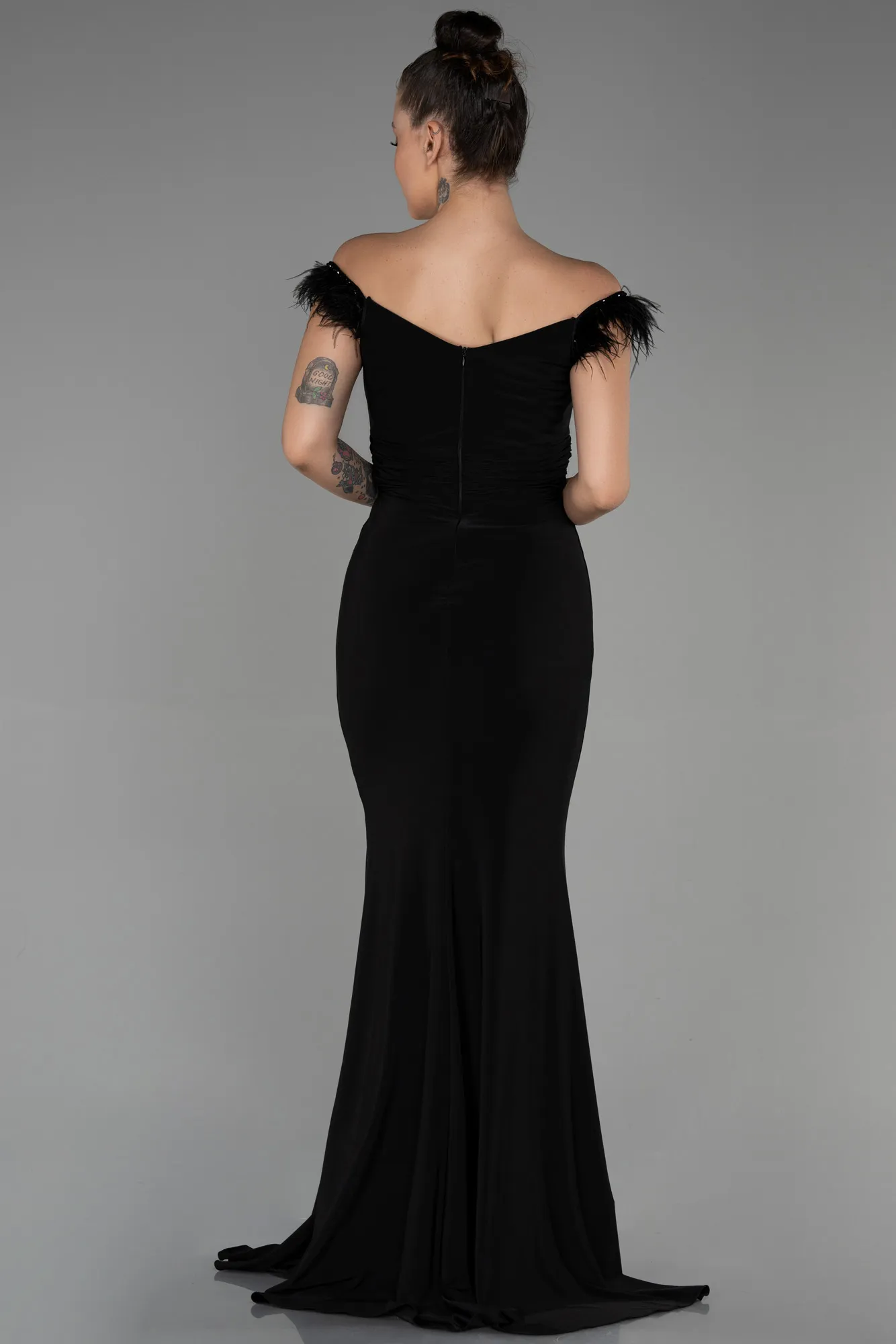 Black-Long Evening Dress ABU3308