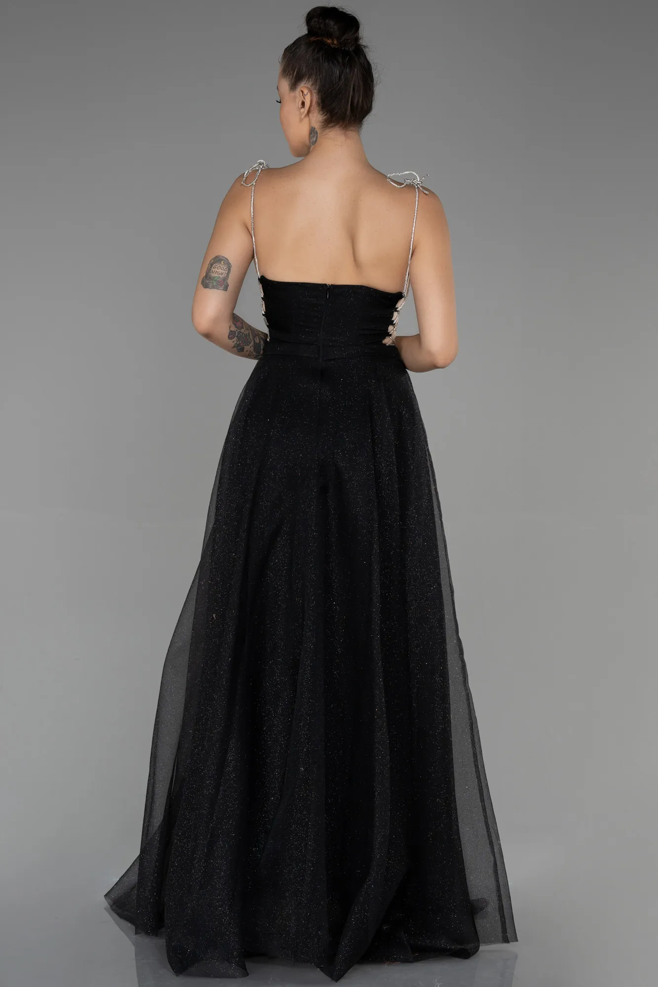 Black-Long Evening Dress ABU3311