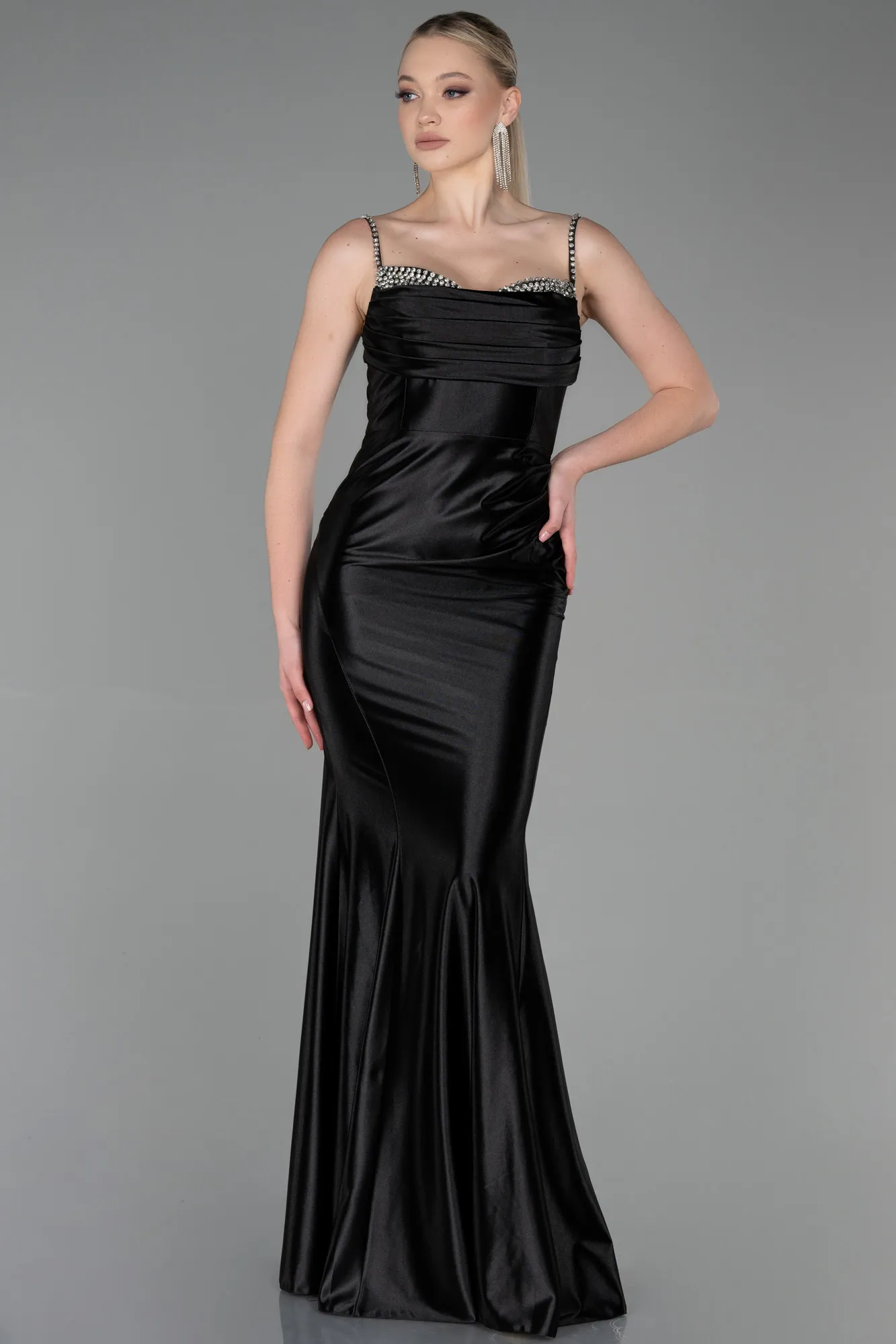 Black-Long Evening Dress ABU3334