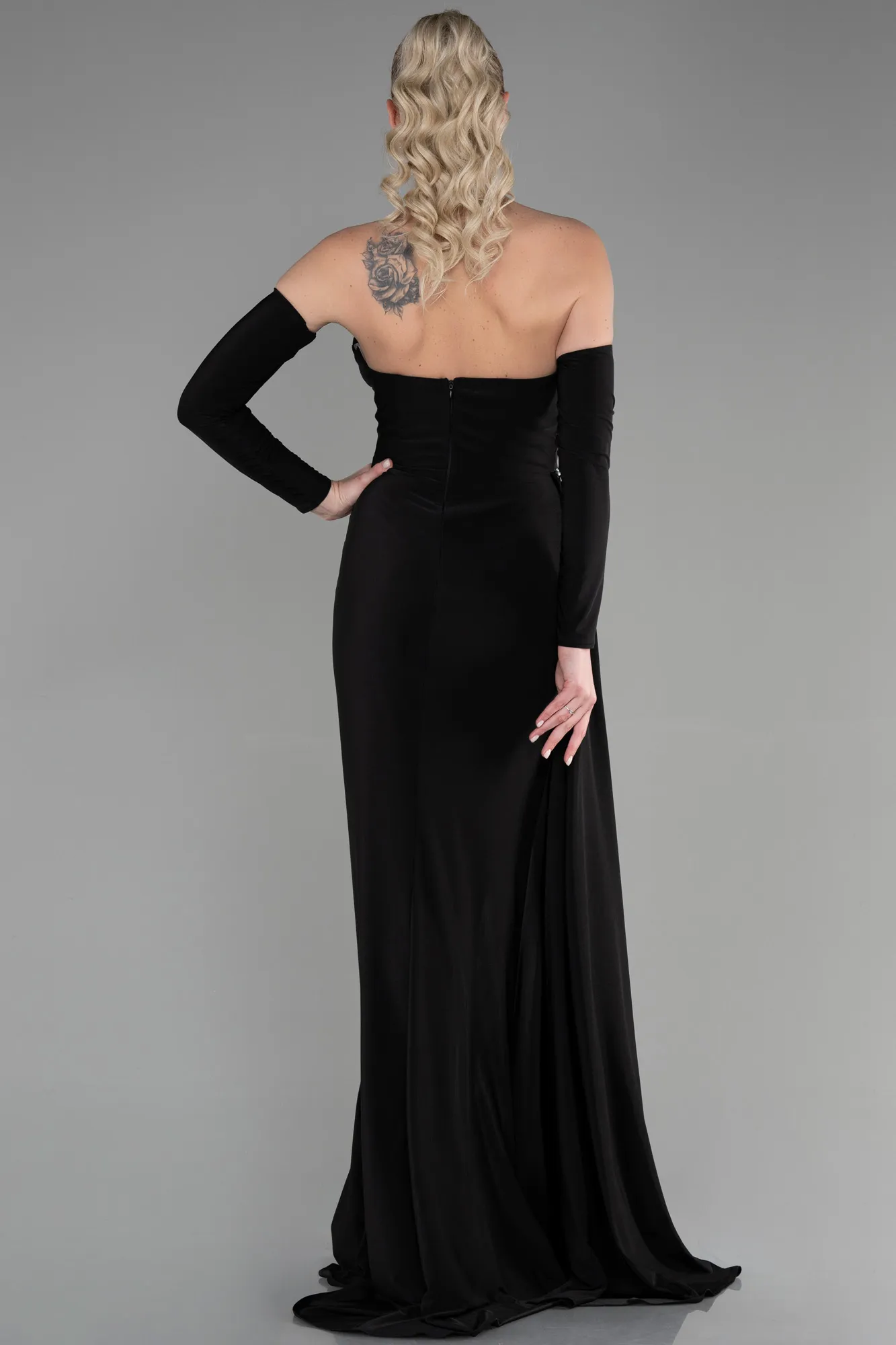 Black-Long Evening Dress ABU3342