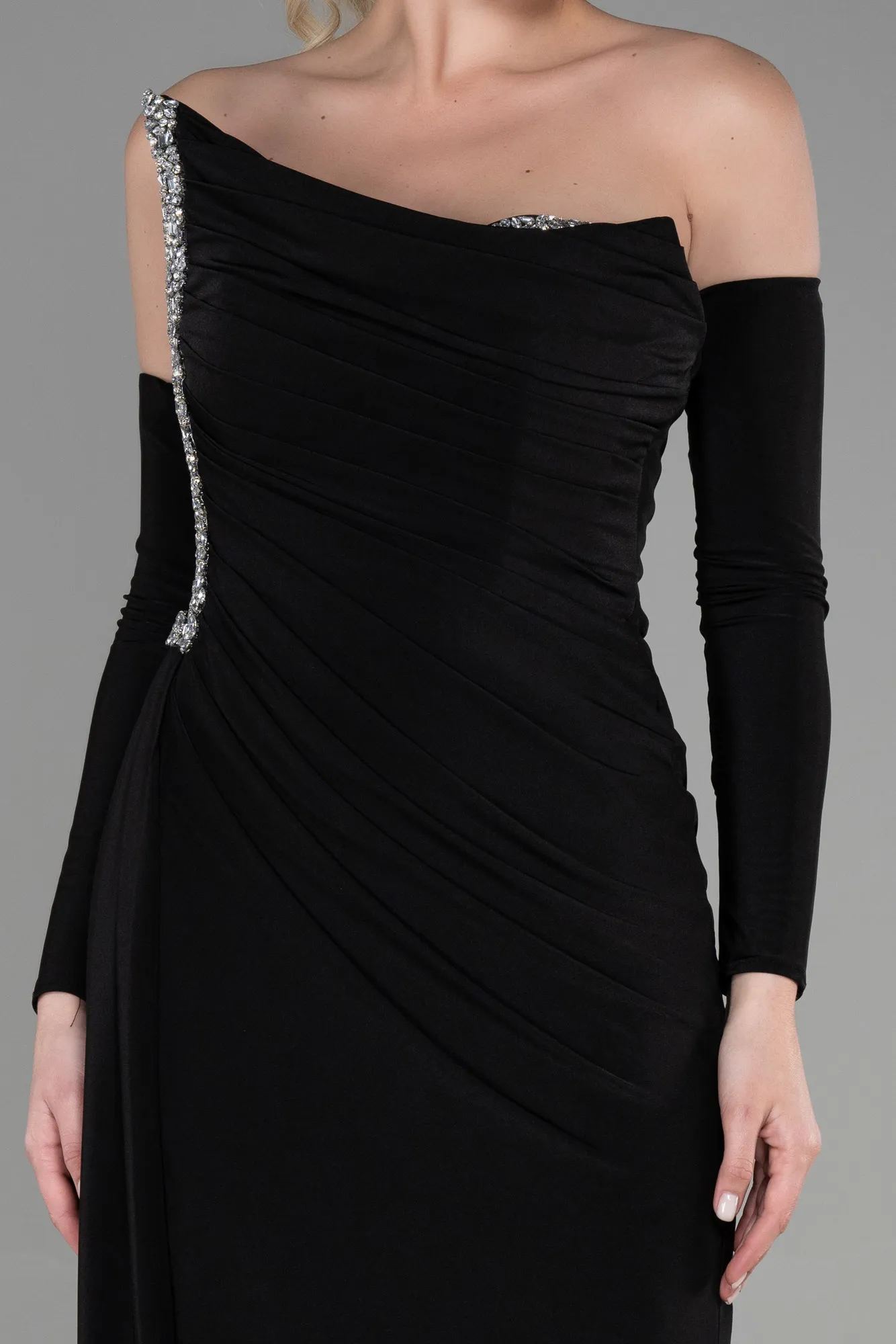 Black-Long Evening Dress ABU3342