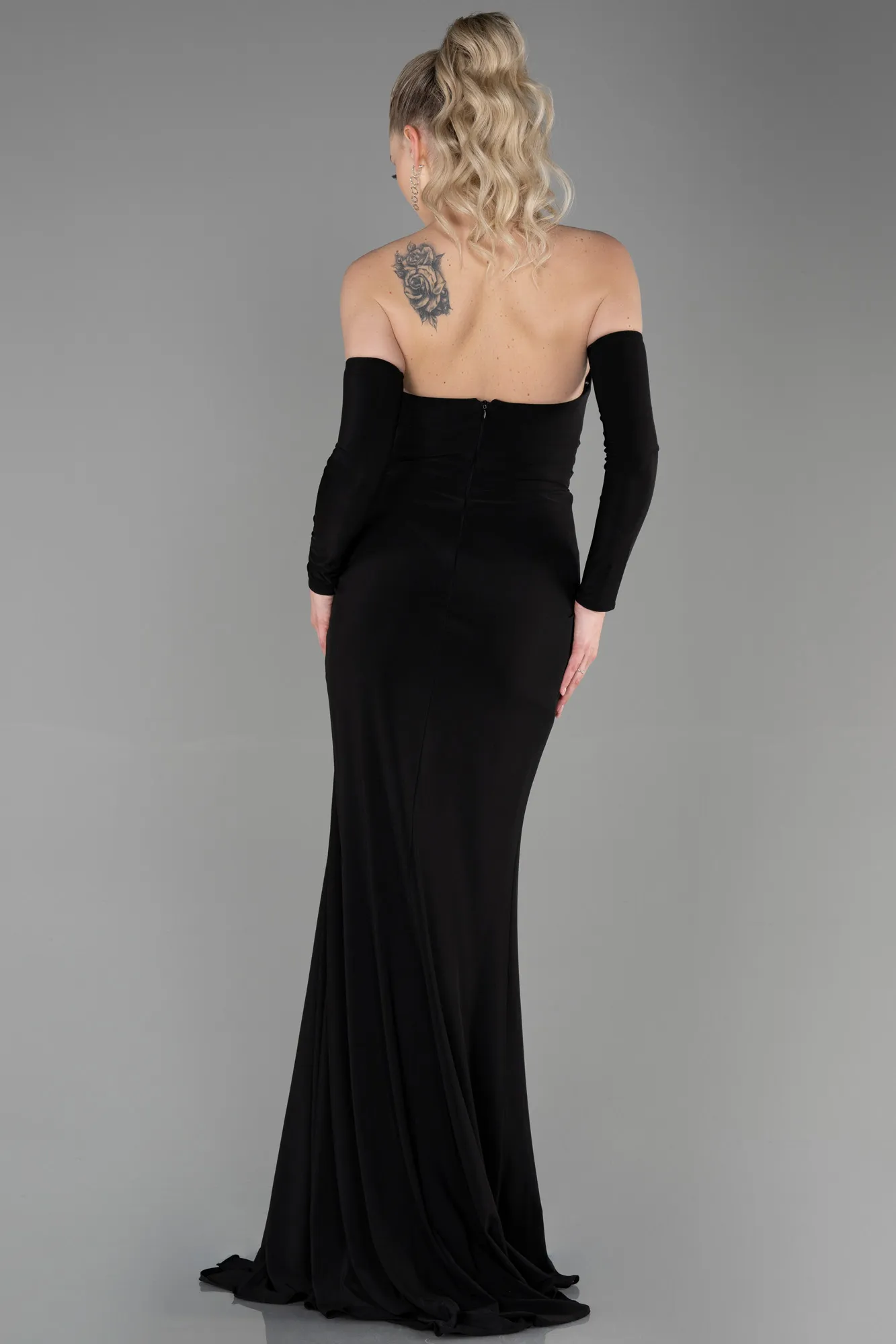 Black-Long Evening Dress ABU3351