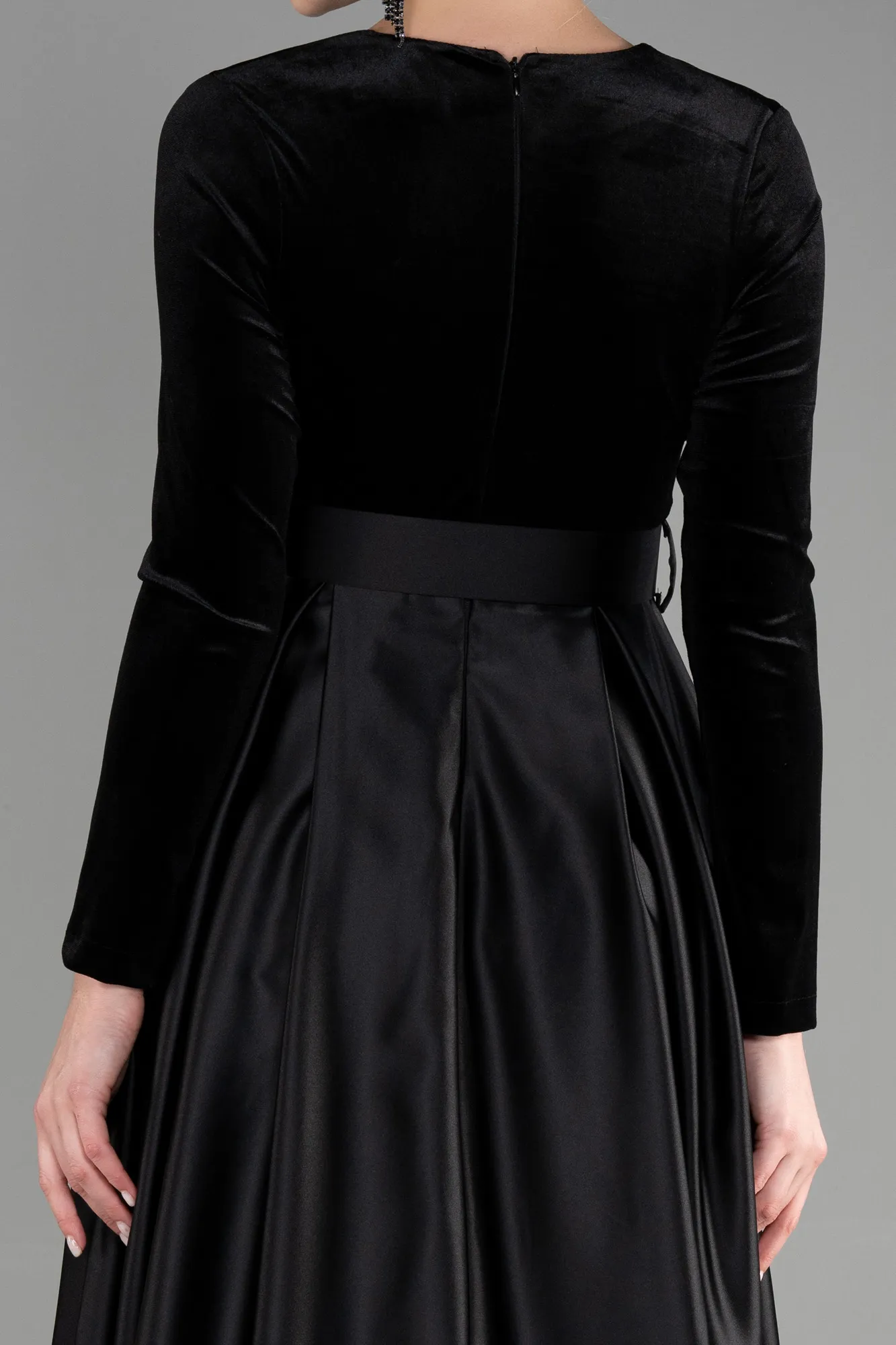 Black-Long Evening Dress ABU3388