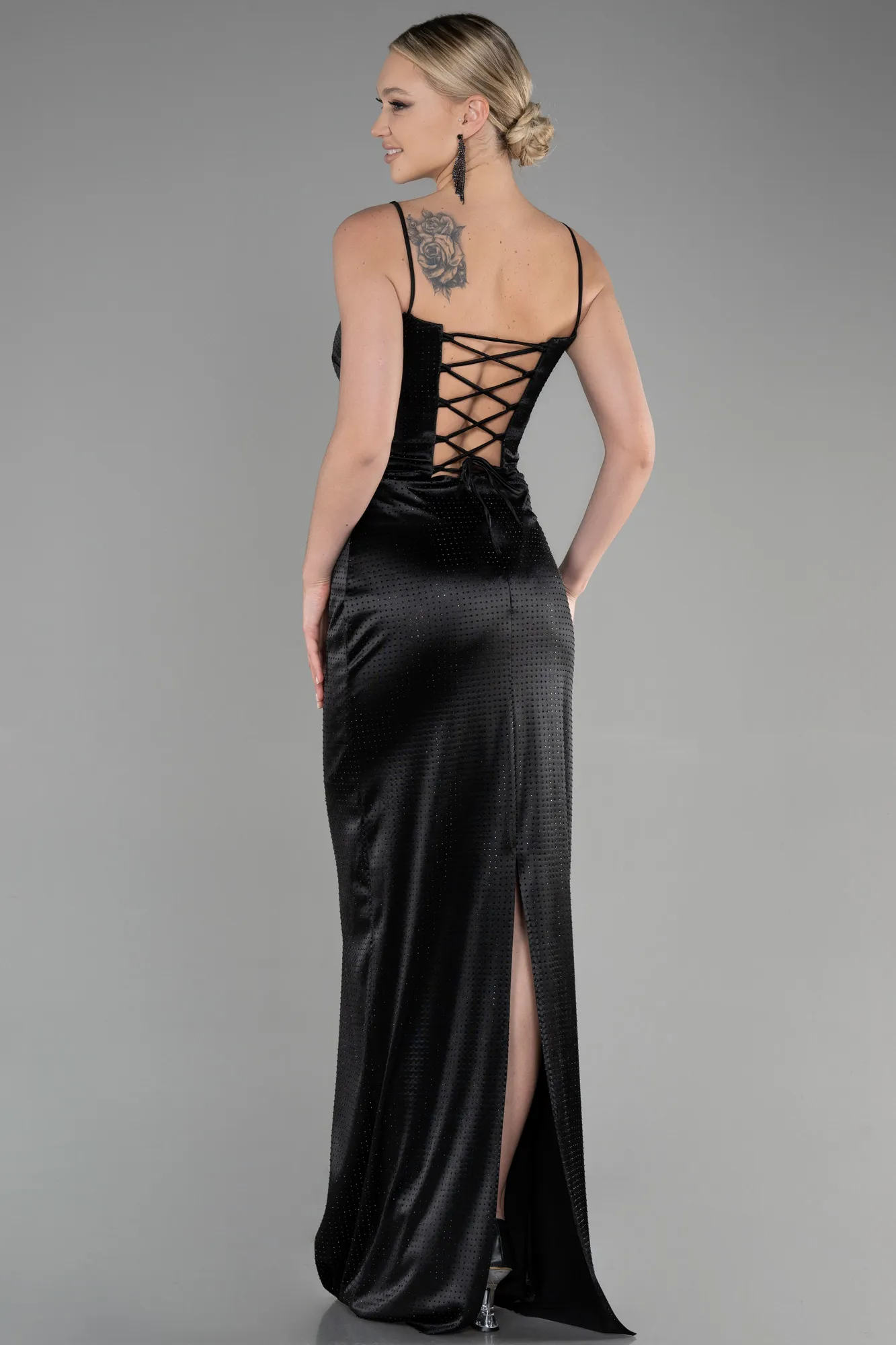 Black-Long Evening Dress ABU3476