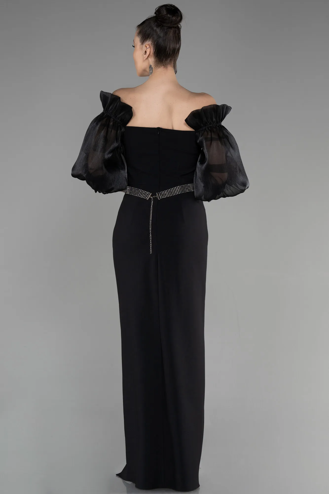 Black-Long Evening Dress ABU3508