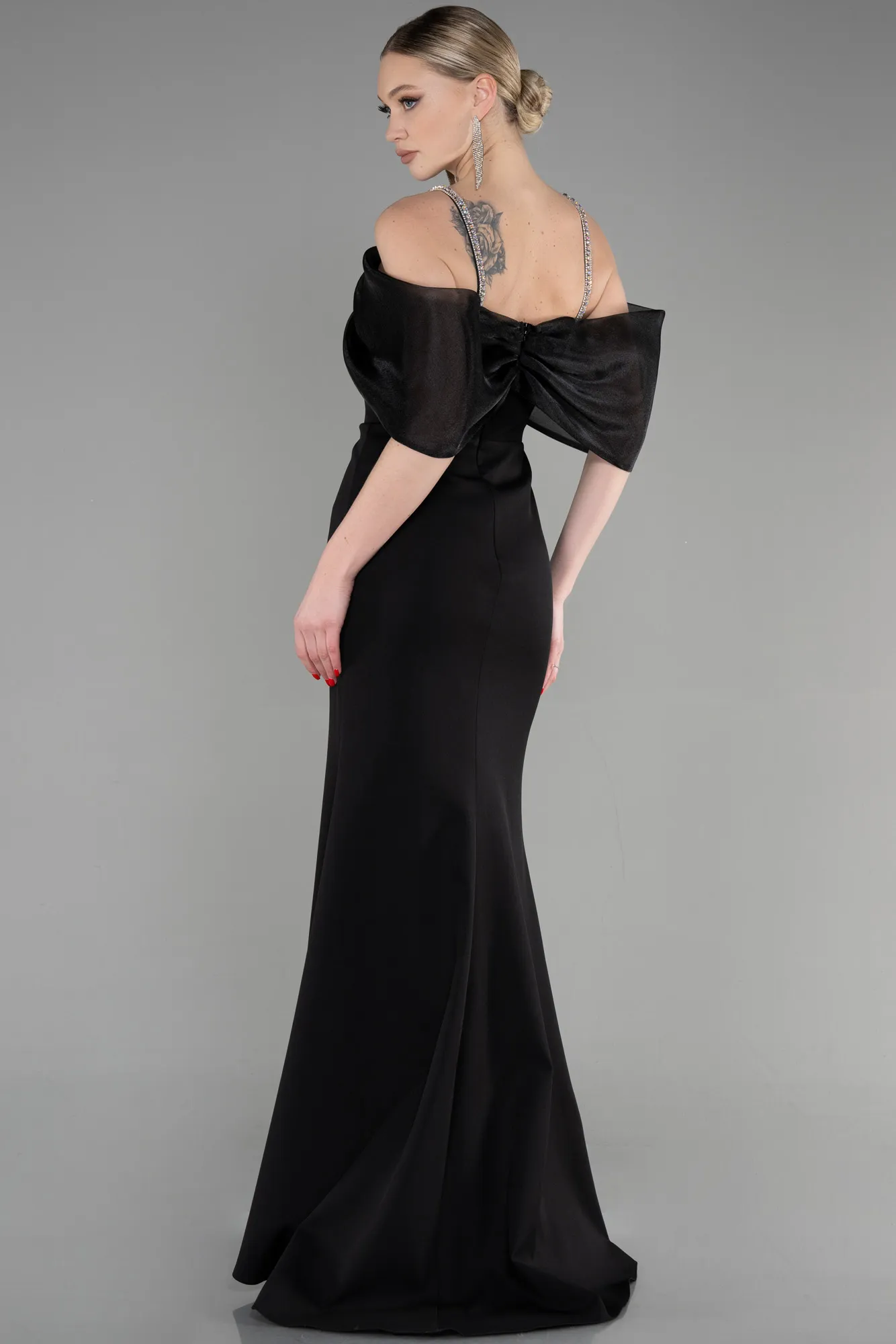 Black-Long Evening Dress ABU3601