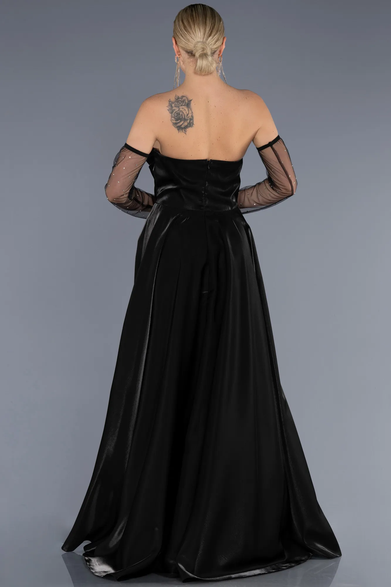 Black-Long Evening Dress ABU3604