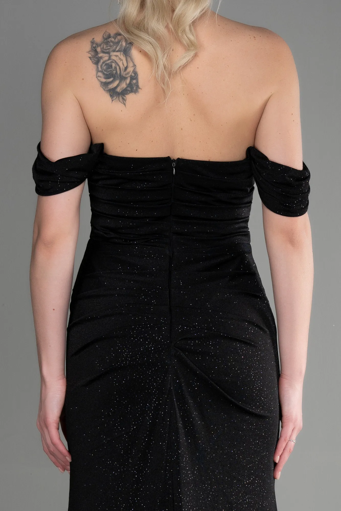 Black-Long Evening Dress ABU3633