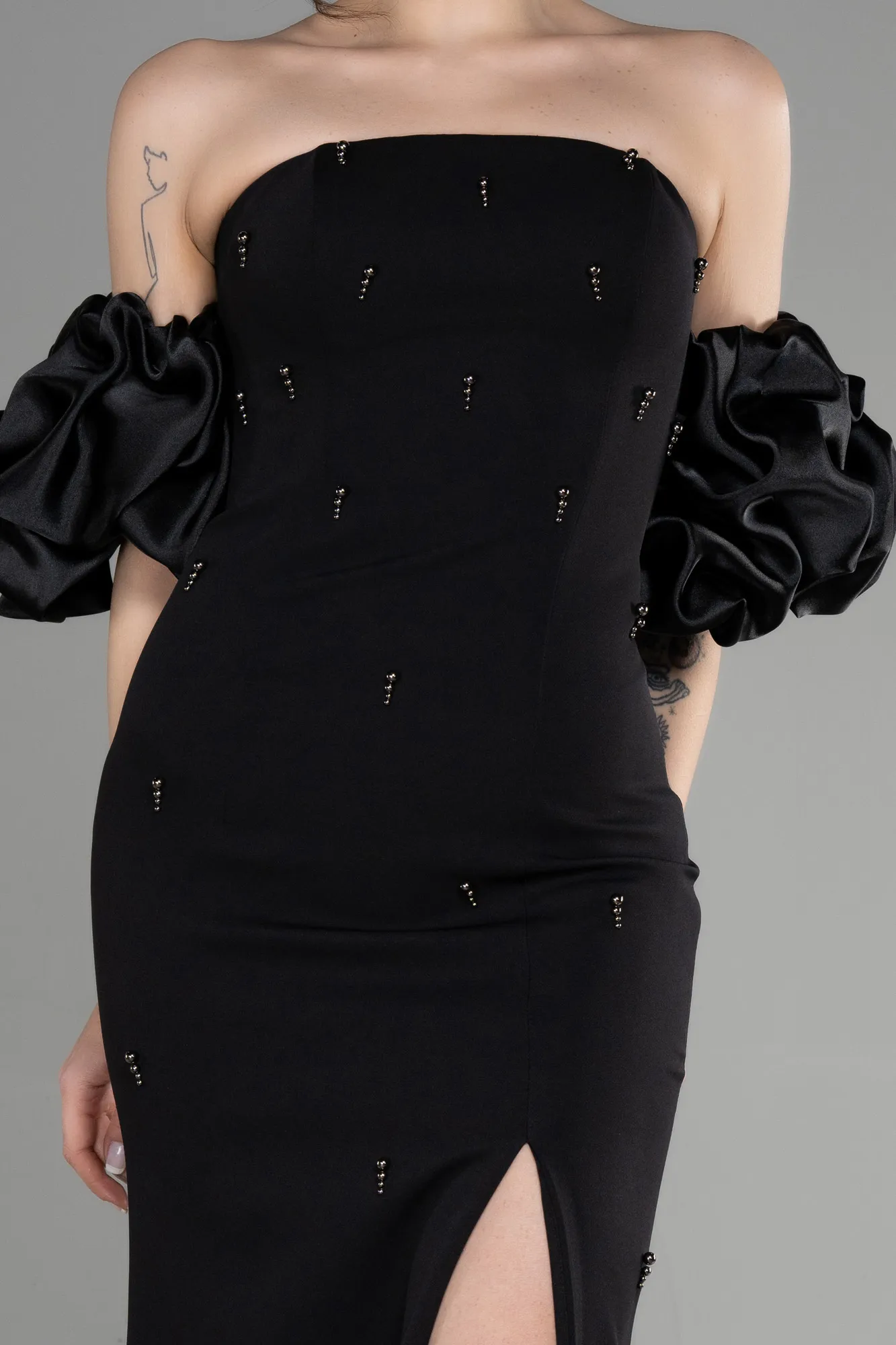 Black-Long Evening Dress ABU3659