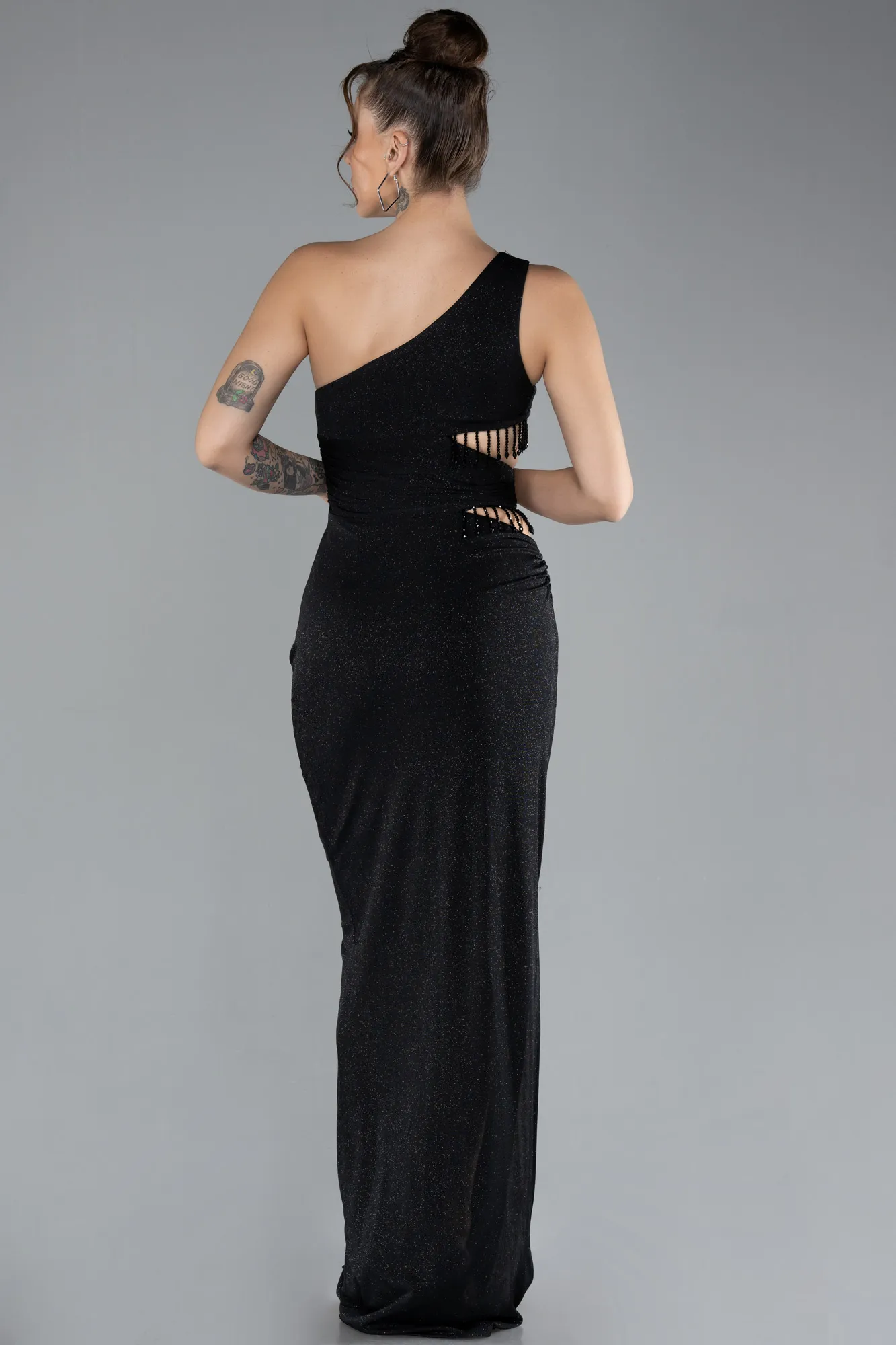 Black-Long Evening Dress ABU3702