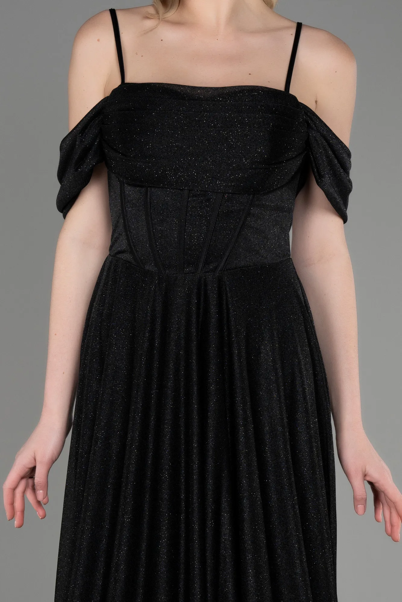 Black-Long Evening Dress ABU3767