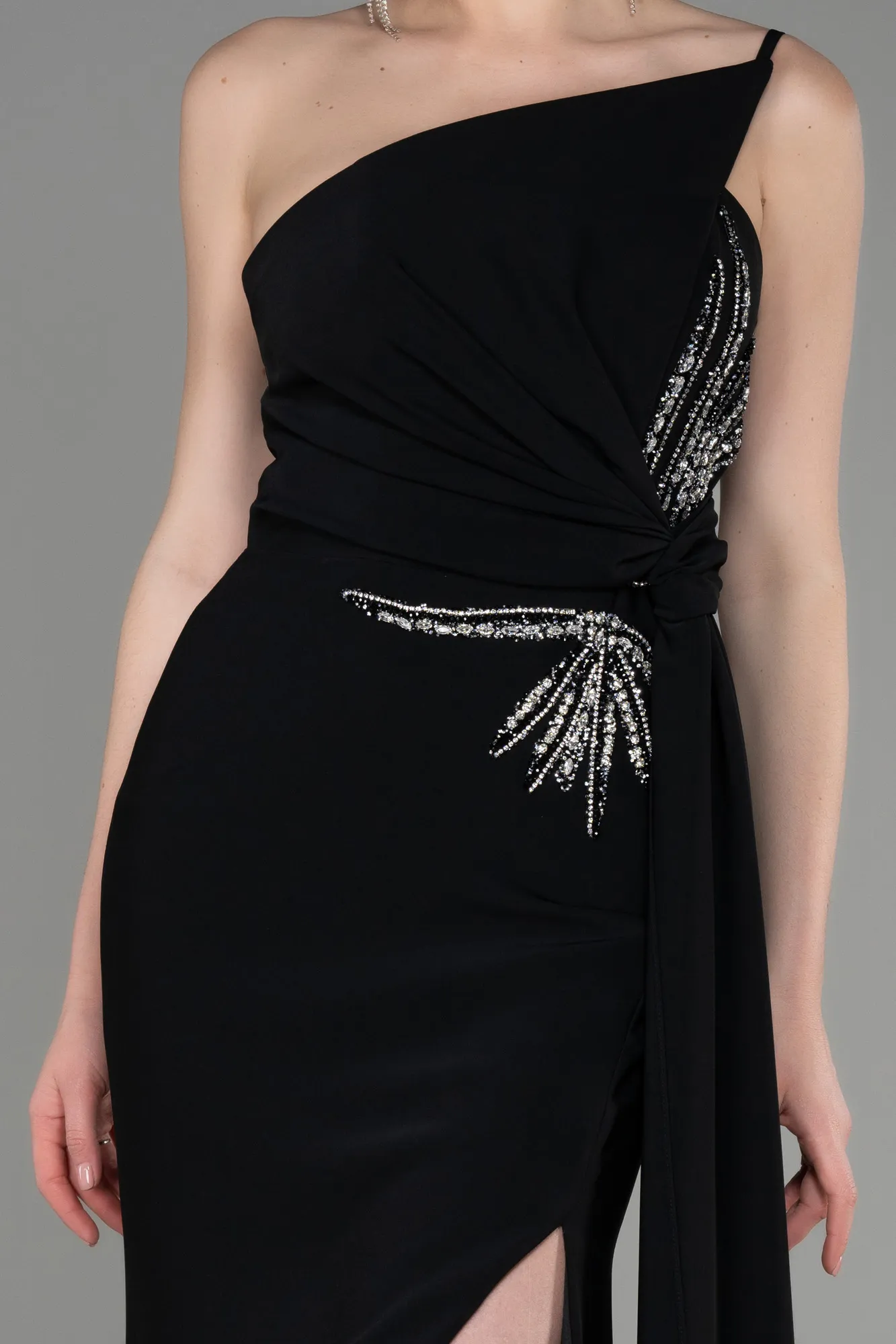 Black-Long Evening Dress ABU3780