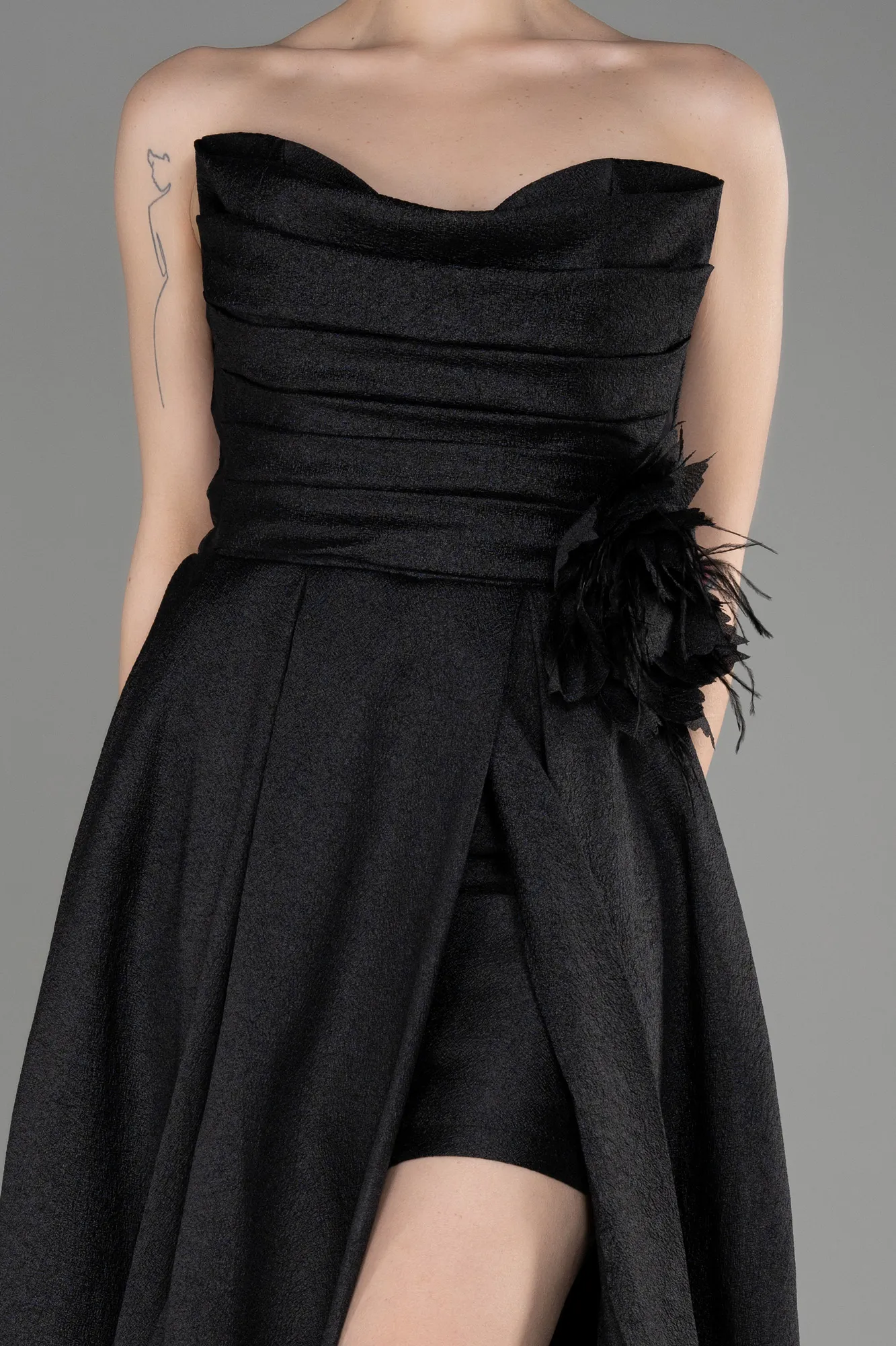 Black-Long Evening Dress ABU3793