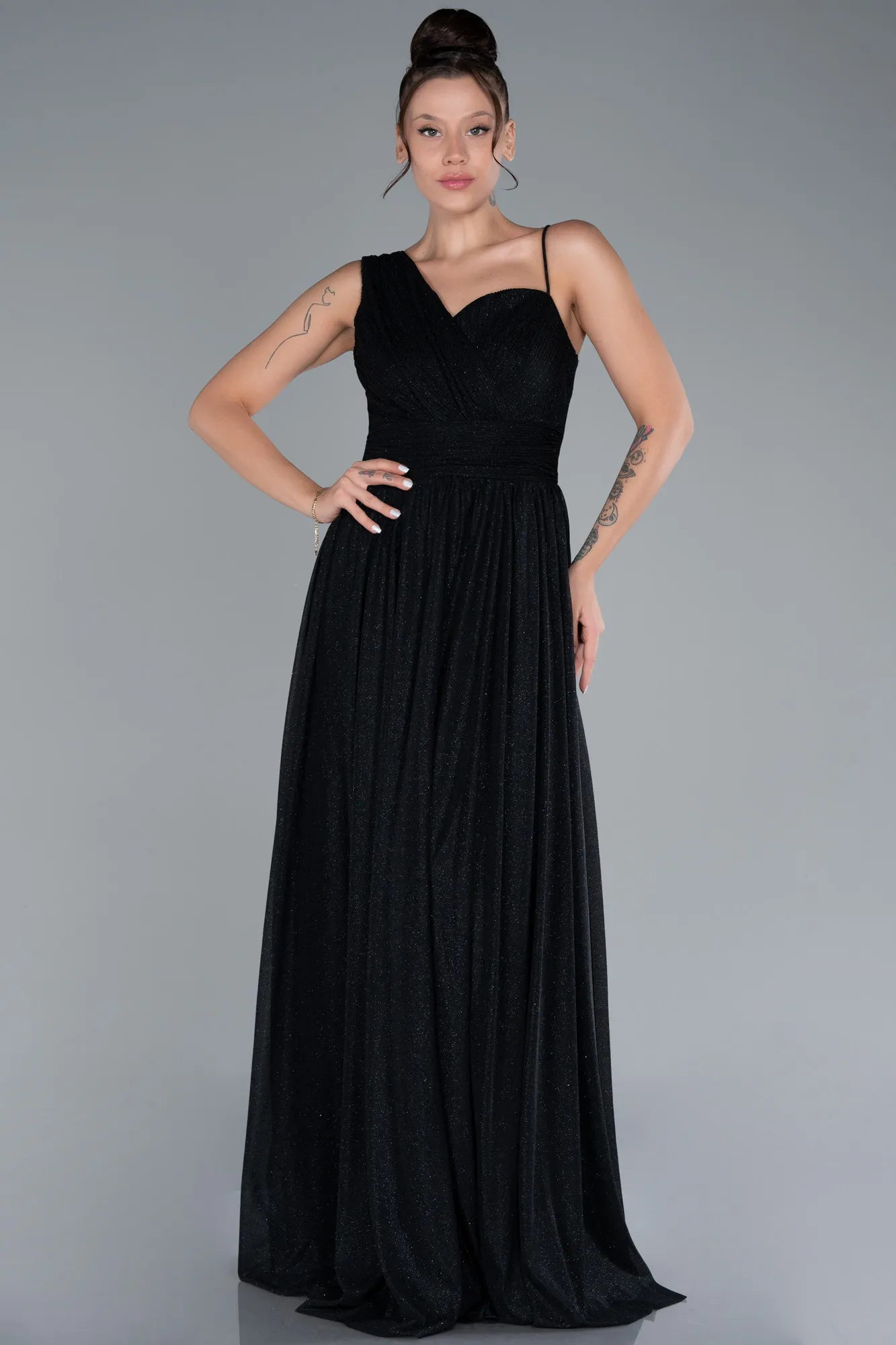 Black-Long Evening Dress ABU4190