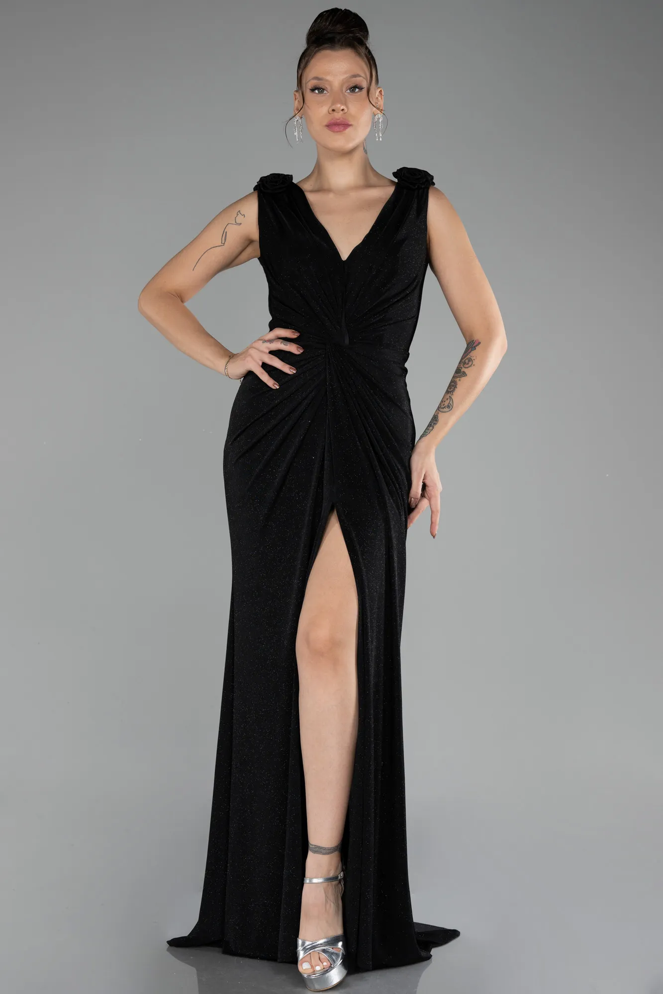 Black-Long Evening Dress ABU4226