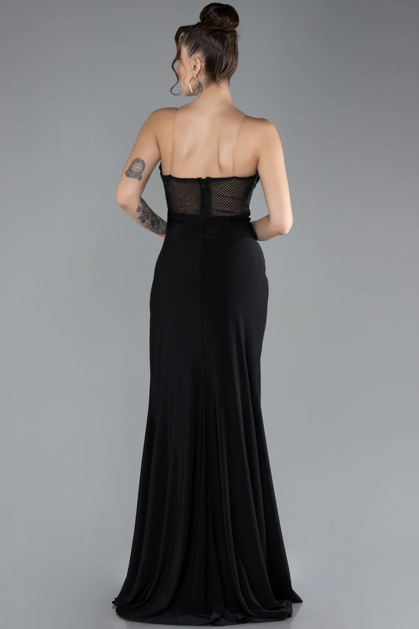 Black-Long Evening Dress ABU4410