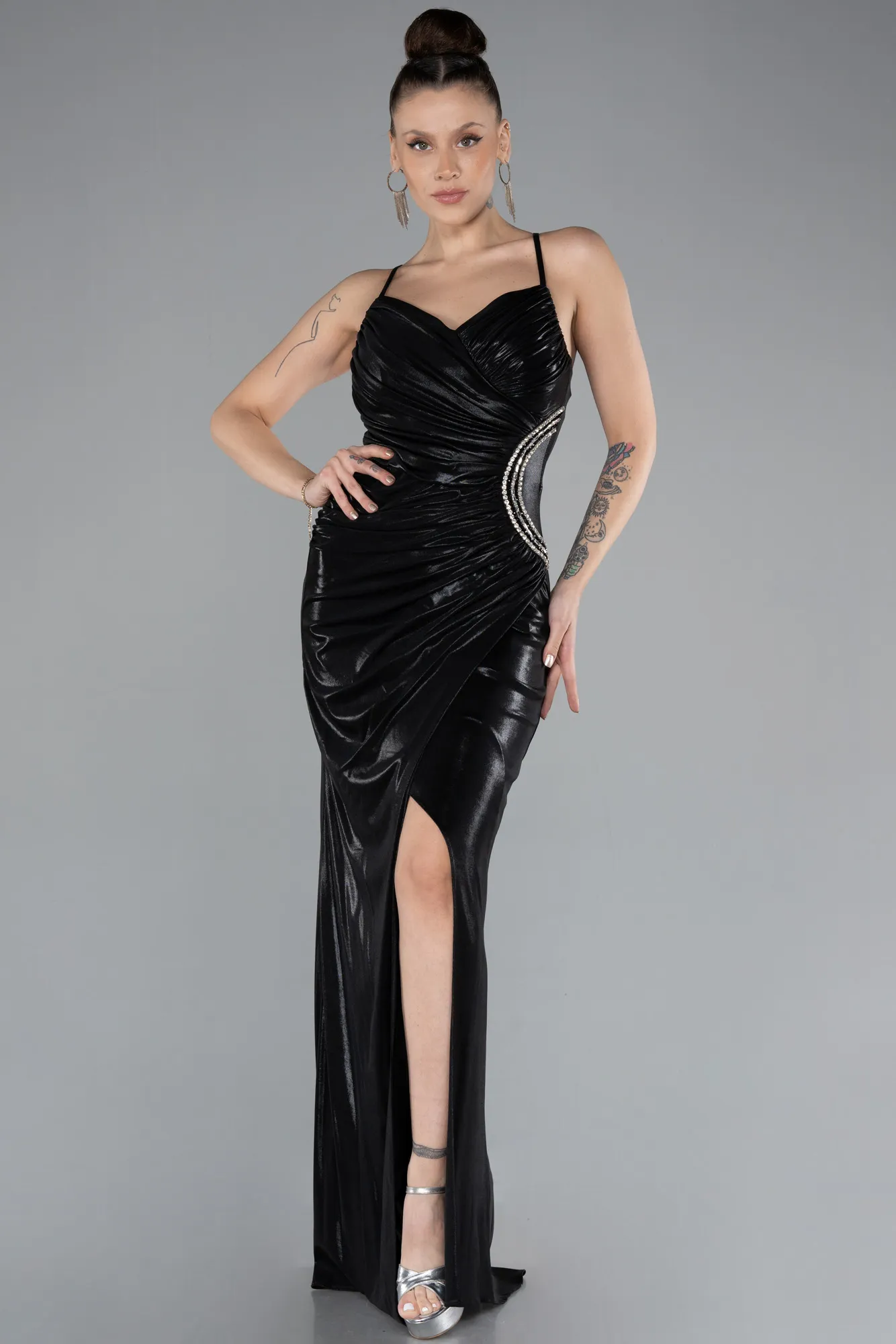 Black-Long Evening Dress ABU4524