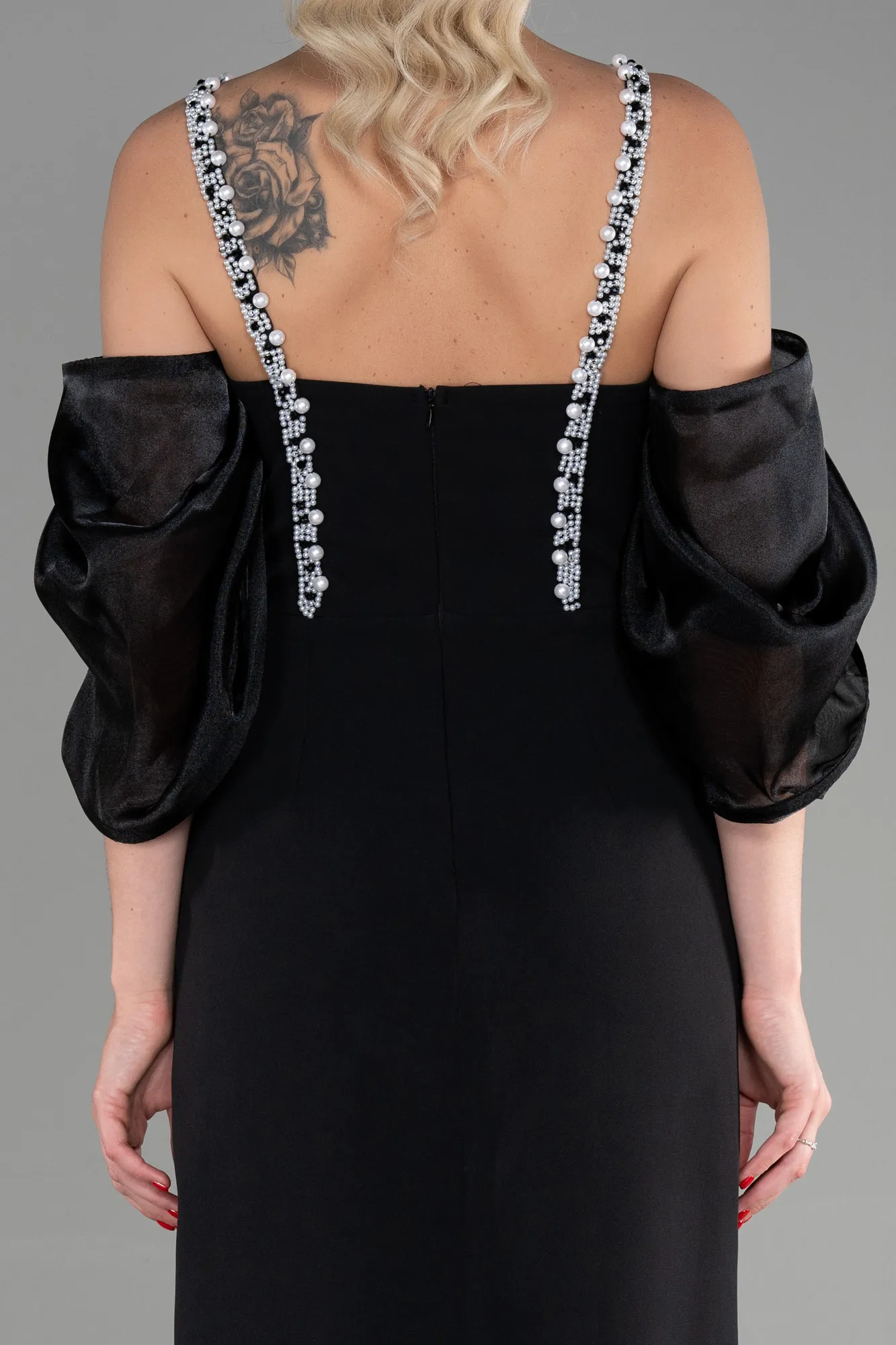 Black-Long Invitation Dress ABU2911