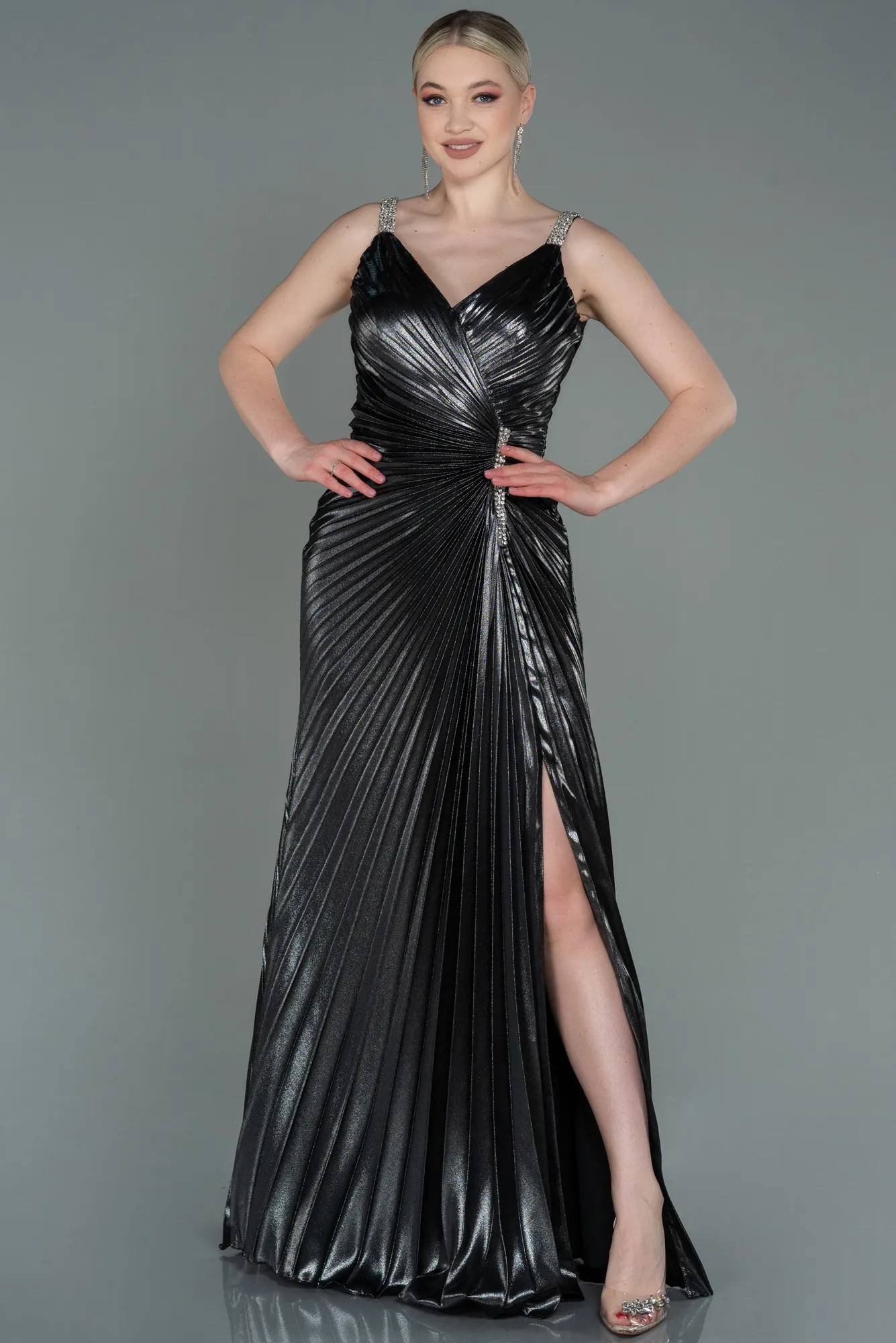 Black-Long Mermaid Prom Dress ABU2909