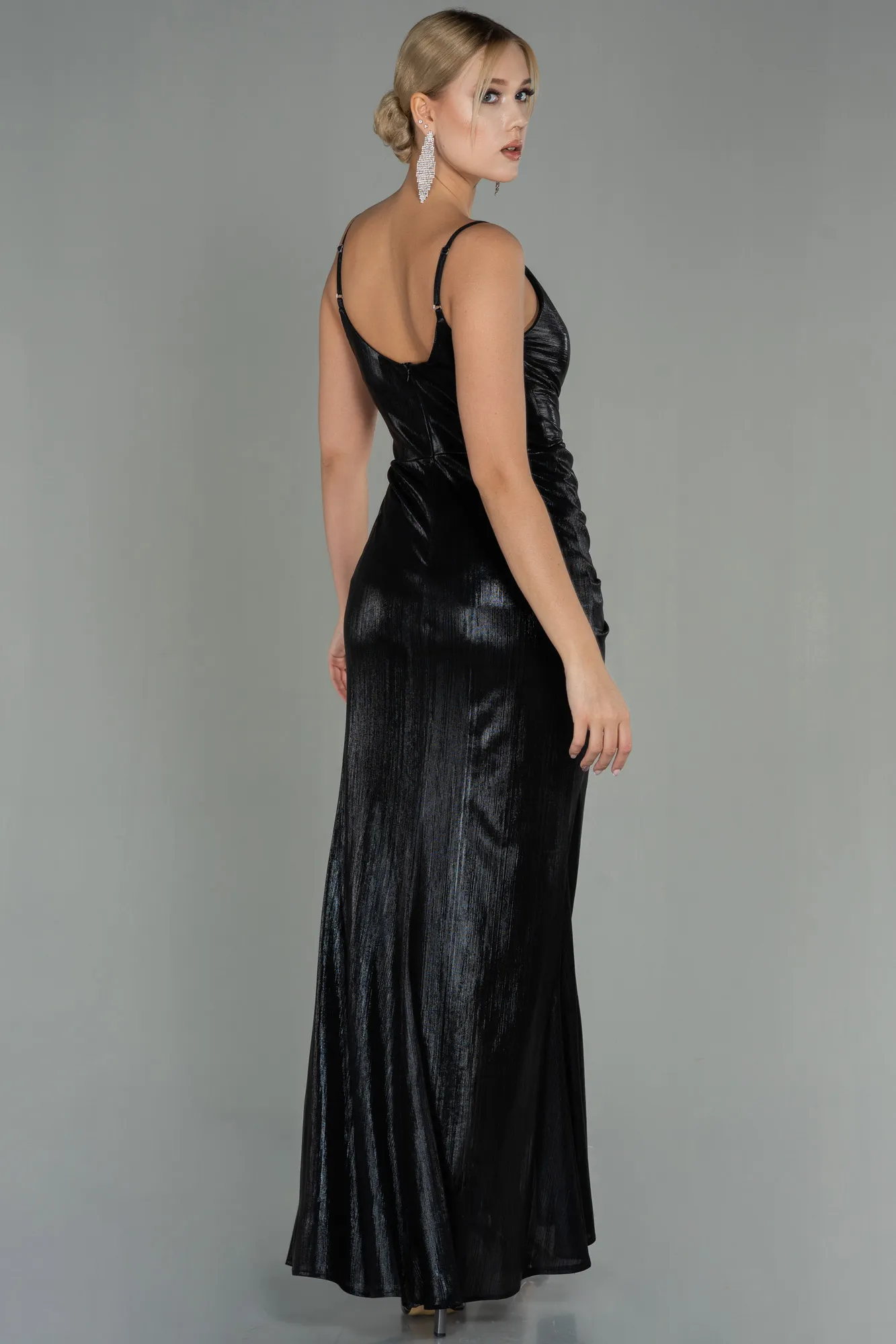 Black-Long Mermaid Prom Dress ABU3065