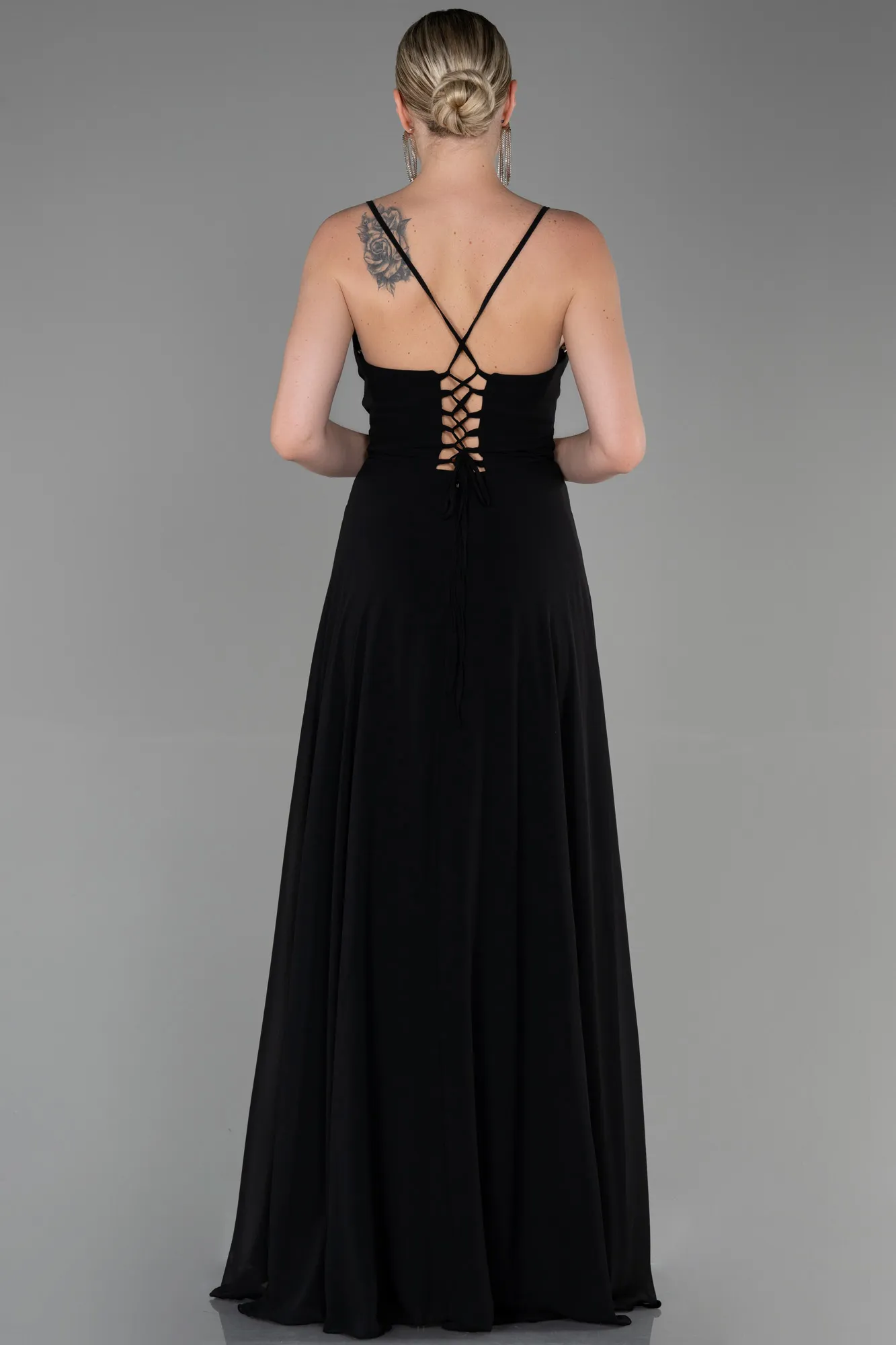 Black-Long Prom Gown ABU1305