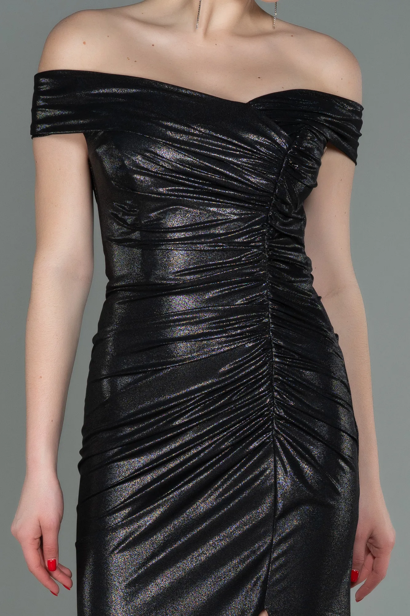 Black-Long Prom Gown ABU3087